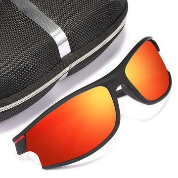 Fivejoy Sonnenbrille Polarisierte Sonnenbrille für Herren,Sport-Fahrradbrille, UV400-Schutz (1-St)