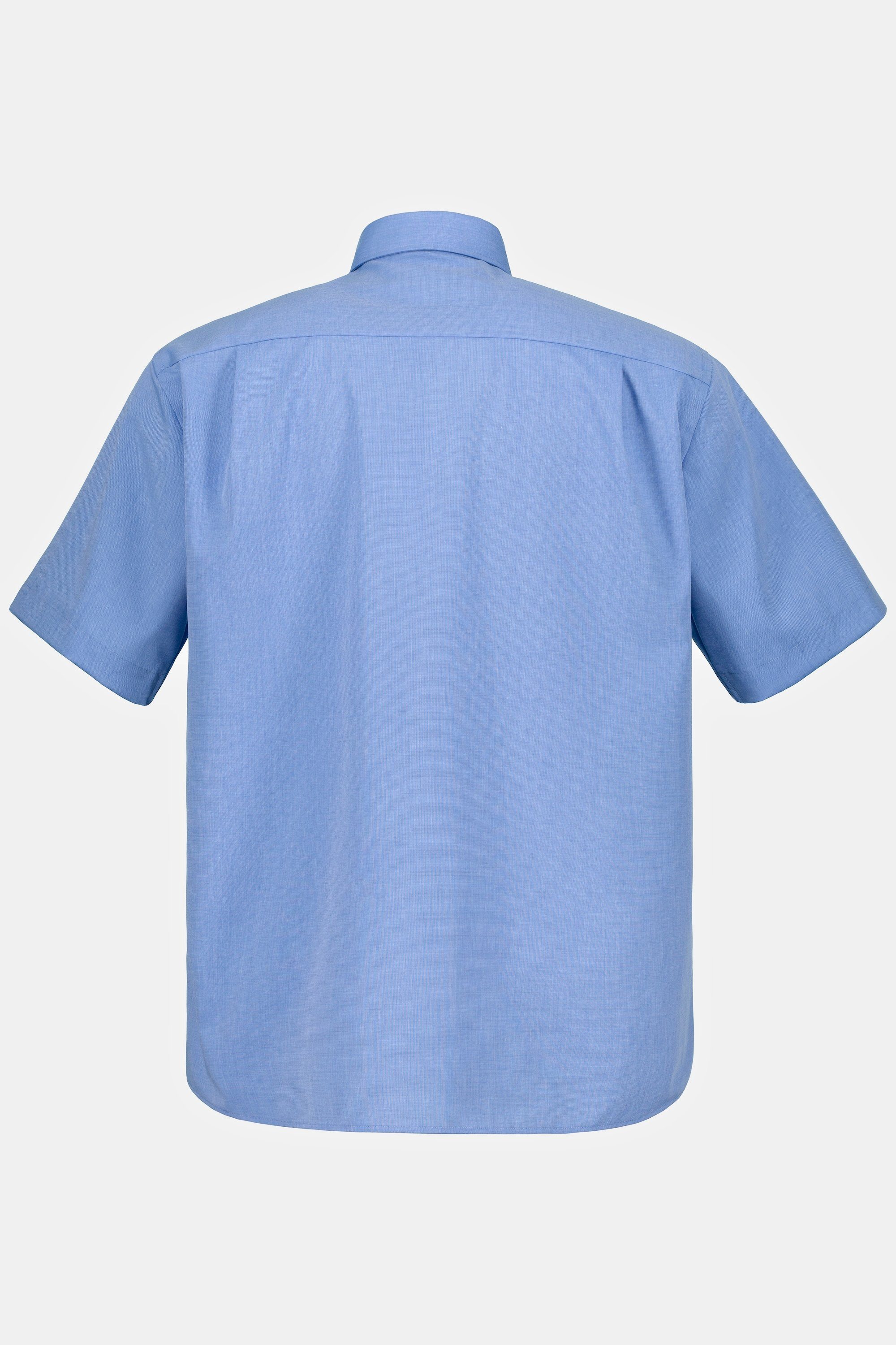 bügelfrei bis Business Halbarm JP1880 Kurzarmhemd hellblau Kentkragen 8XL Hemd