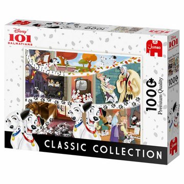 Jumbo Spiele Puzzle Disney Classic Collection 101 Dalmatiner, 1000 Puzzleteile