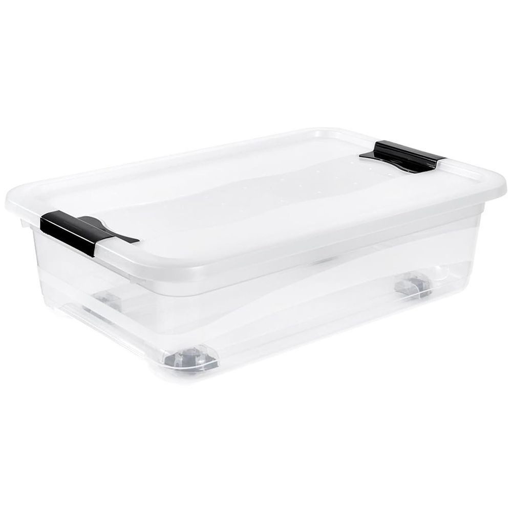 keeeper Aufbewahrungsbox keeeper Aufbewahrungsbox Konrad mit Rollen 28,0 Ltr. 59,5x39,5x18 cm