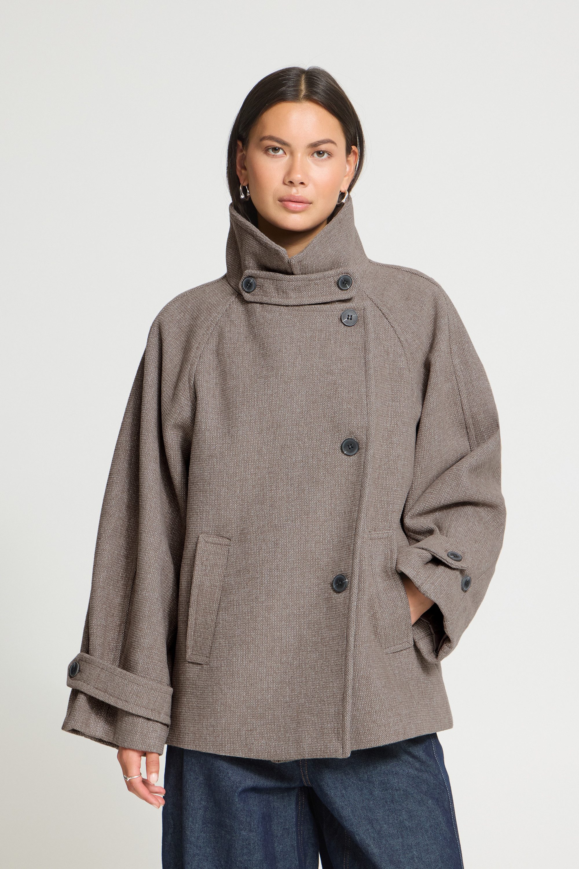 ICHI Wintermantel Jacke IHGAZIVA