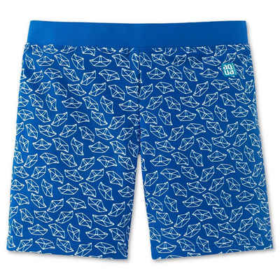 Schiesser Badeshorts Aqua (1-teilig, 1-St., Set) Jungen Badehose Badepants Bade-Shorts Wirkware Lichtschutzfaktor 40+