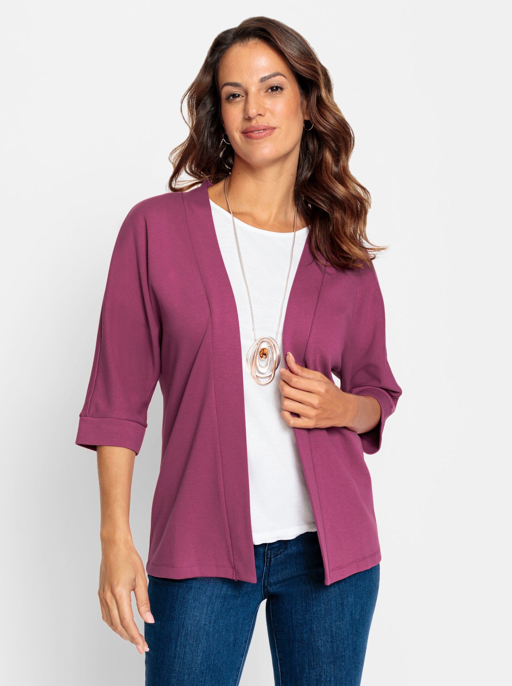 Witt Shirtjacke Shirtjacke 3/4-Arm günstig online kaufen