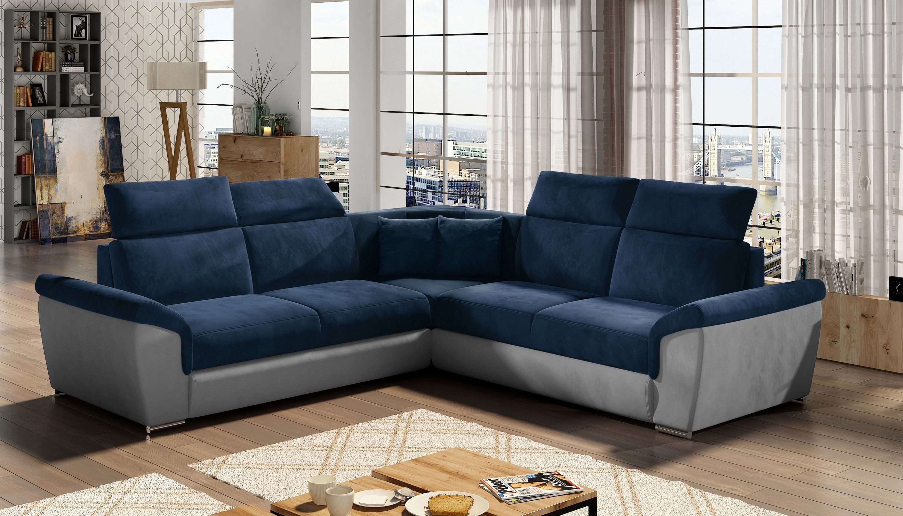 MF Design Polsterecke Fredo, mit Bettfunktion