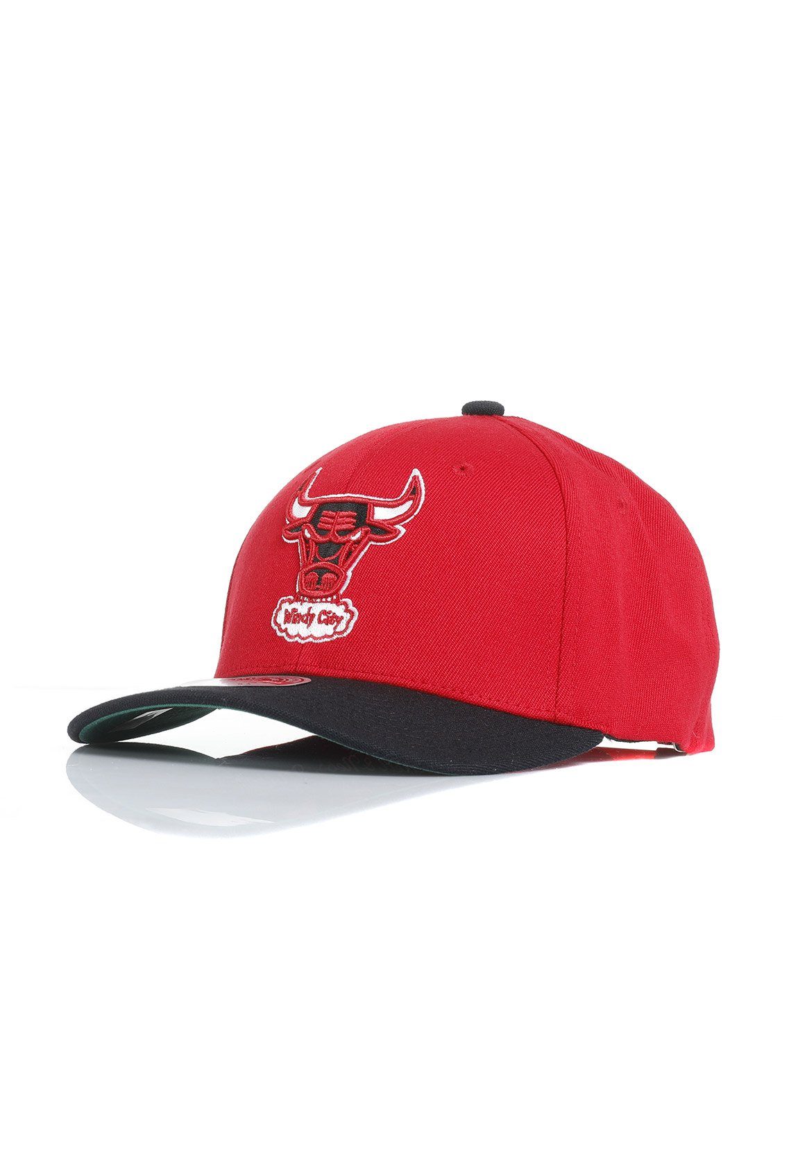 Mitchell & Ness Snapback Cap Mitchell & Ness NBA Team 2 Tone 2.0 Strech Snapback Cap HHSS3268 CHICAGO BULLS Rot Schwarz