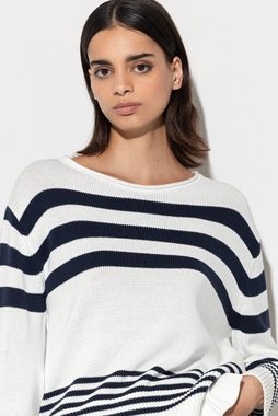 Luisa Cerano Rundhalspullover Pullover Langarm