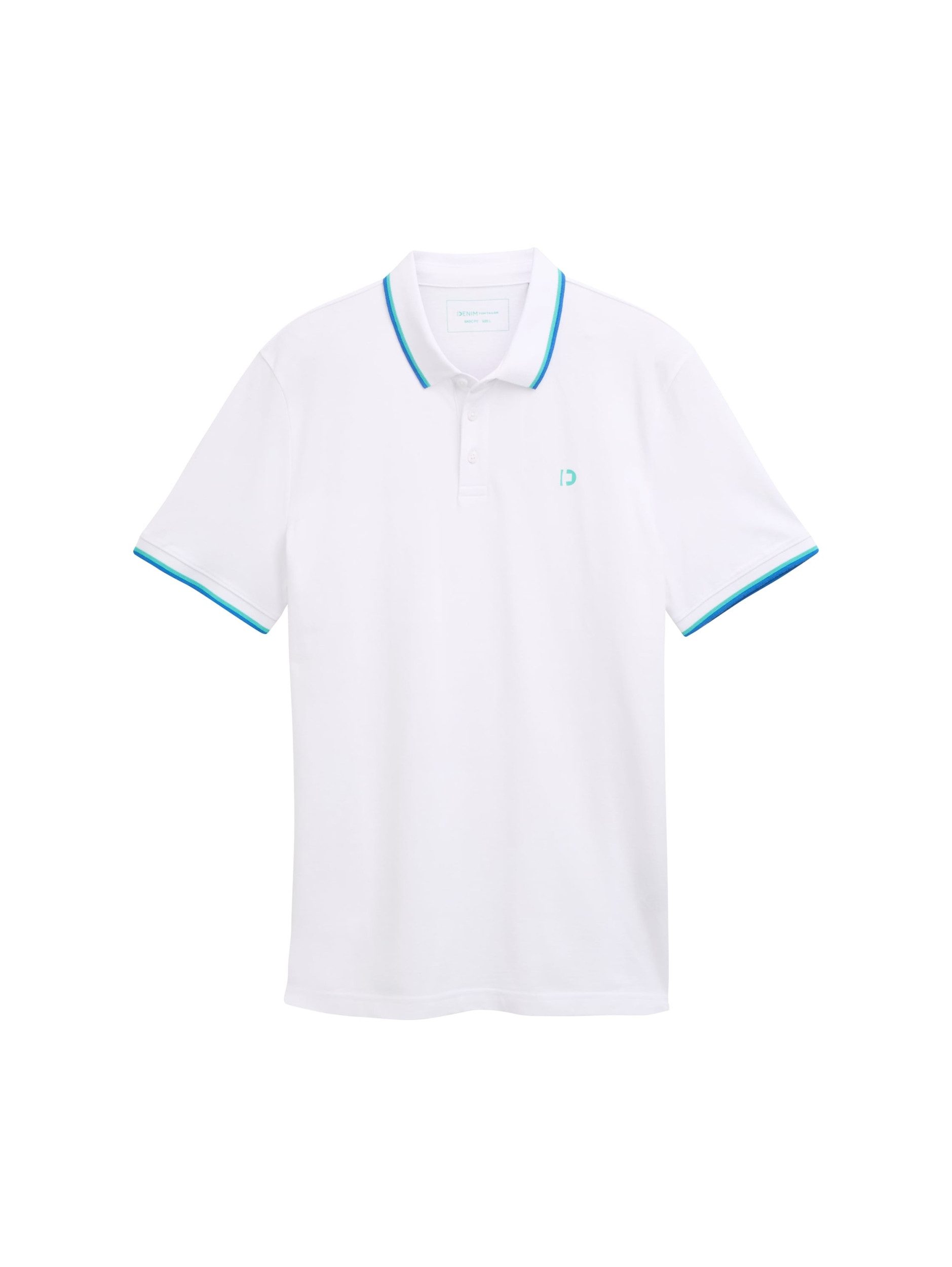 TOM TAILOR Denim Poloshirt polo with günstig online kaufen