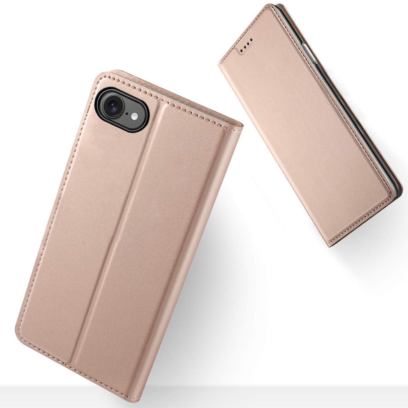 CoolGadget Handyhülle Magnet Case Handy Tasche für iPhone 17e / iPhone 16e 6,1 Zoll, Hülle Klapphülle Ultra Slim Flip Cover für iPhone 16e Schutzhülle