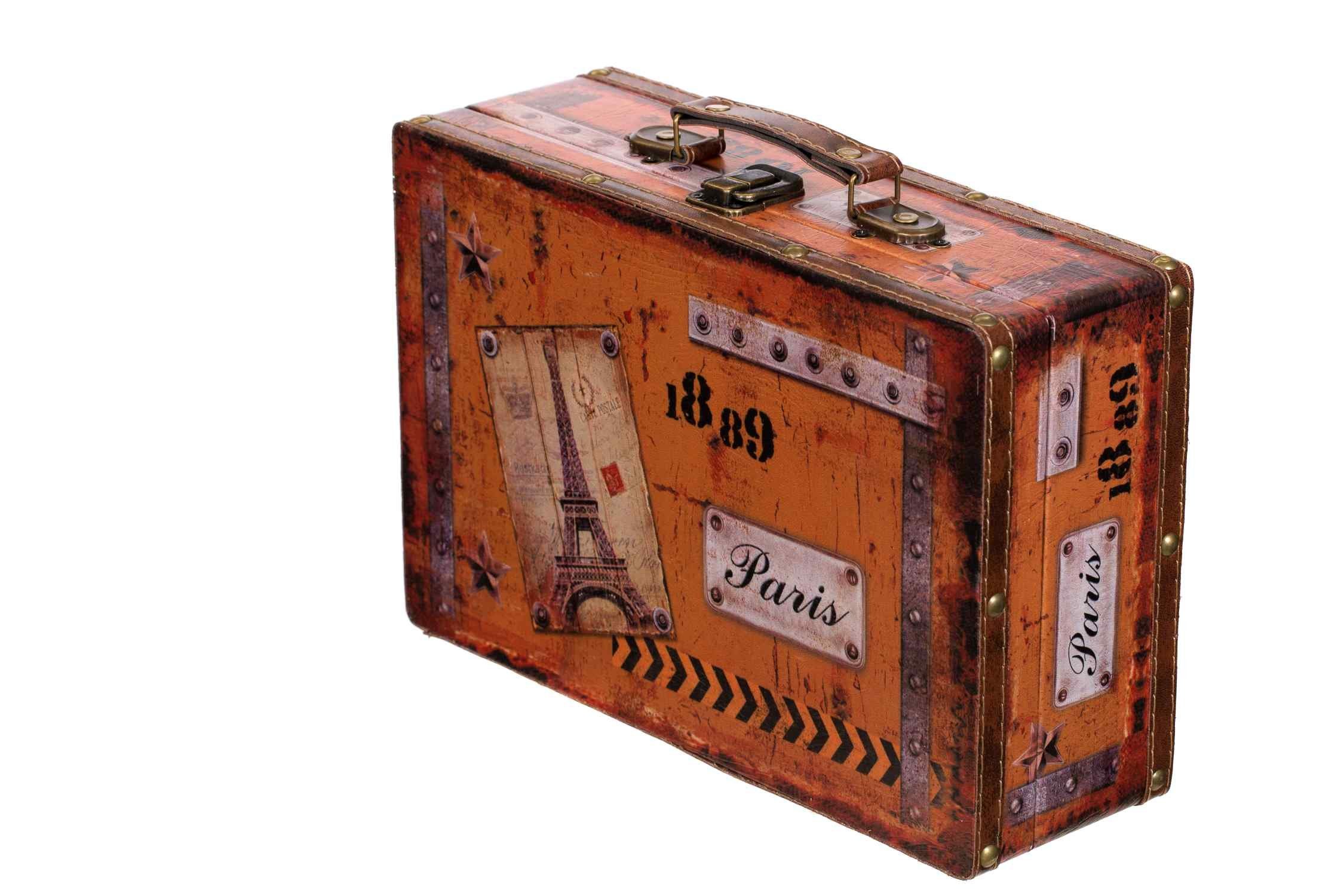 BIRENDY Dekoobjekt Truhe Kiste SJ15369 Koffer Kofferset Holztruhe Schatzkiste Geschenkbox
