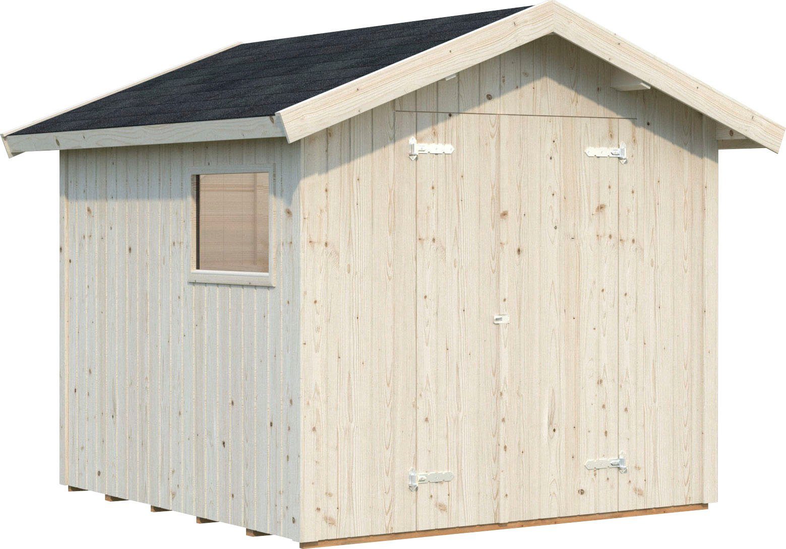 Palmako Gerätehaus Nils, BxT: 279x289 cm, transparent
