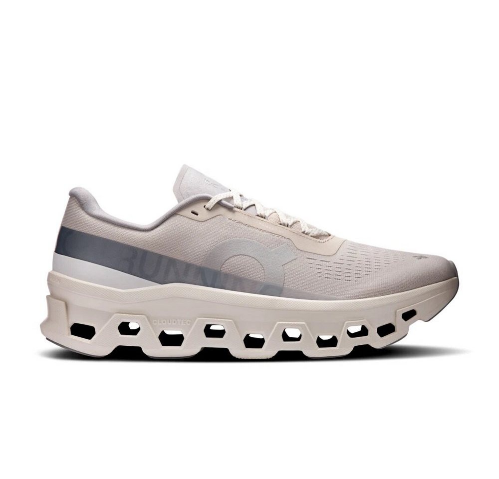 on ON - CLOUDMONSTER 1 - Grau Schnürschuh