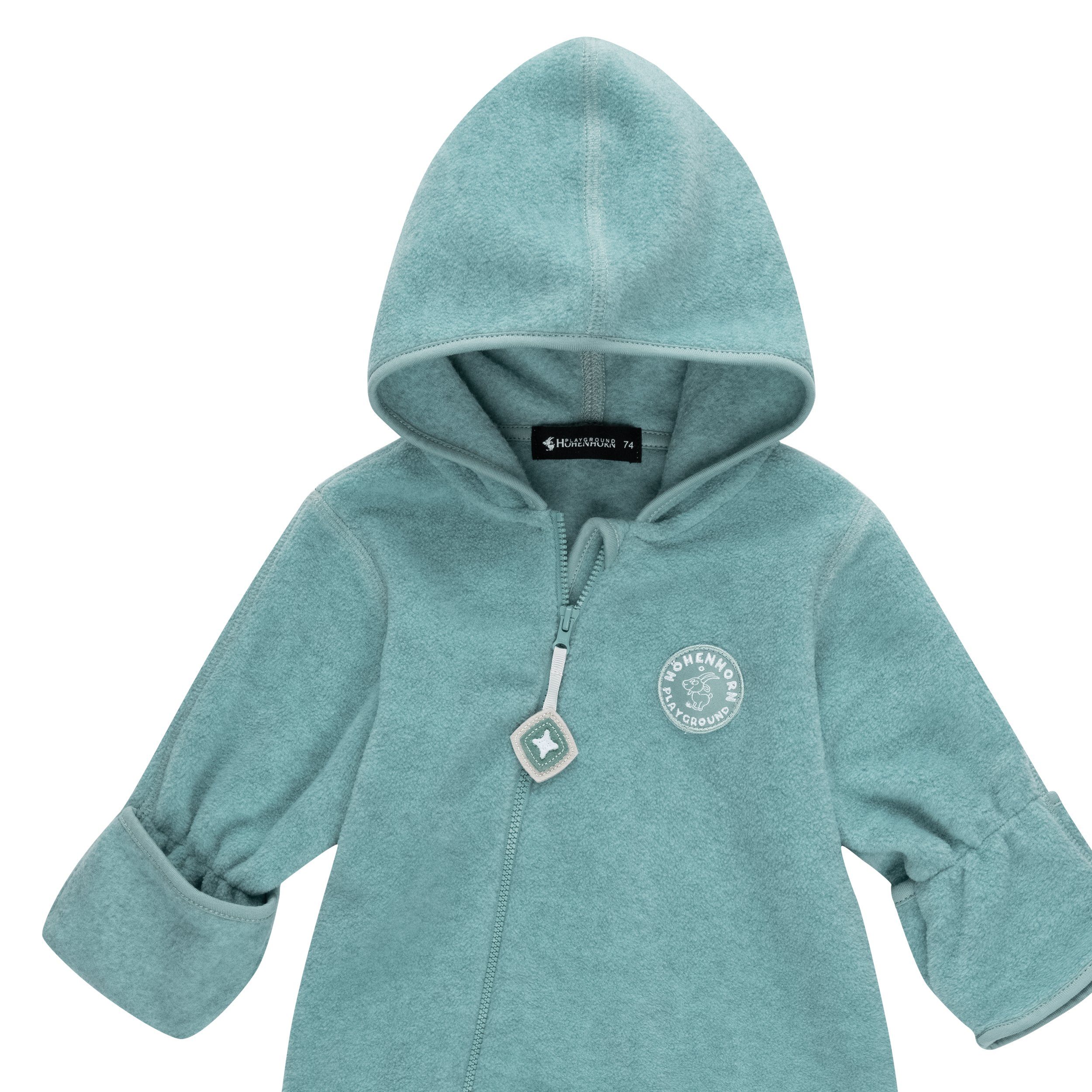 Höhenhorn Strampler Ibex Baby Fleece Overall Winter Herbst Strampler Kleinkind mit Kapuze – Bild 2 von 5