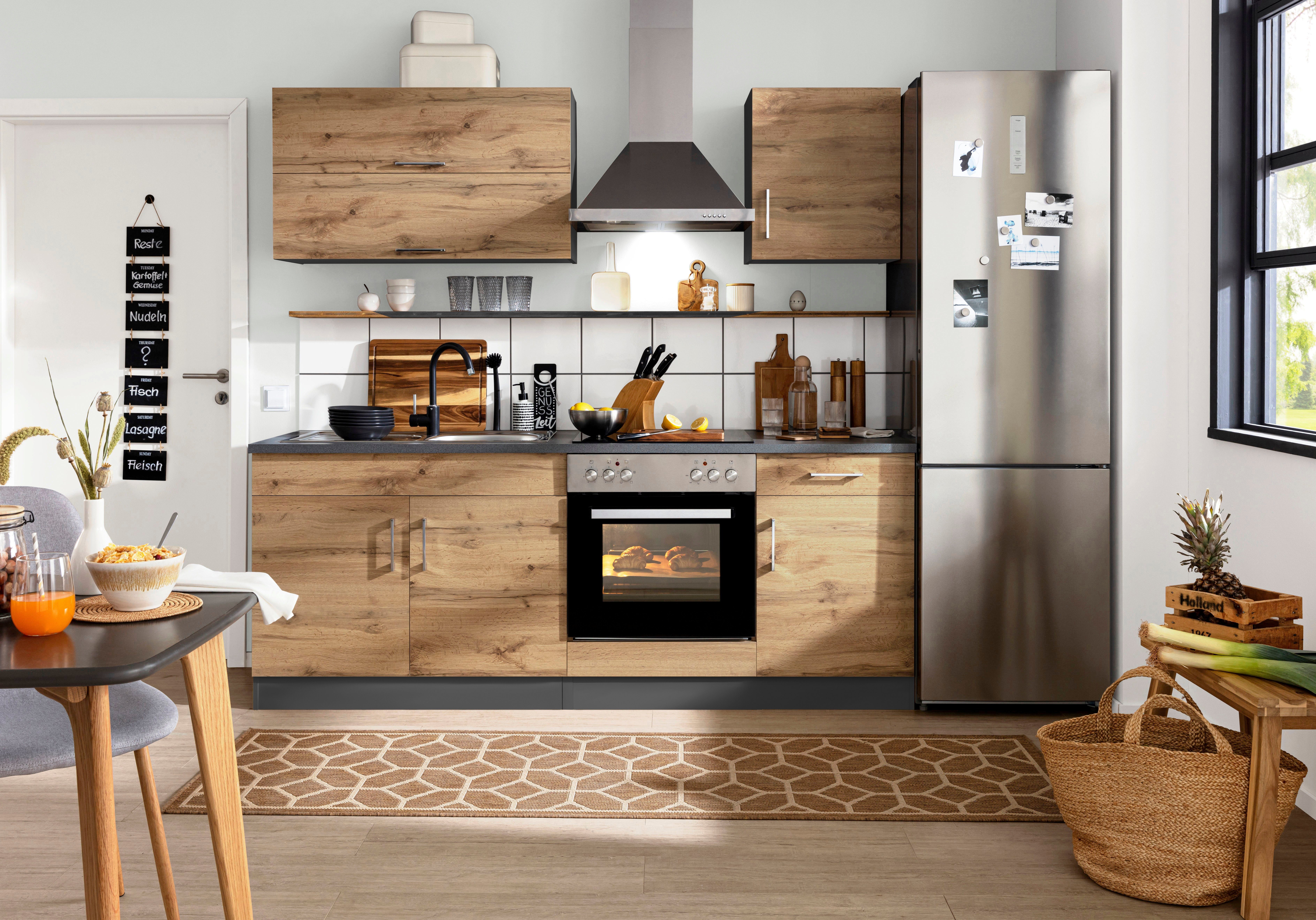 KOCHSTATION Küchenzeile KS-Colmar, ohne E-Geräte, Breite günstig online kaufen