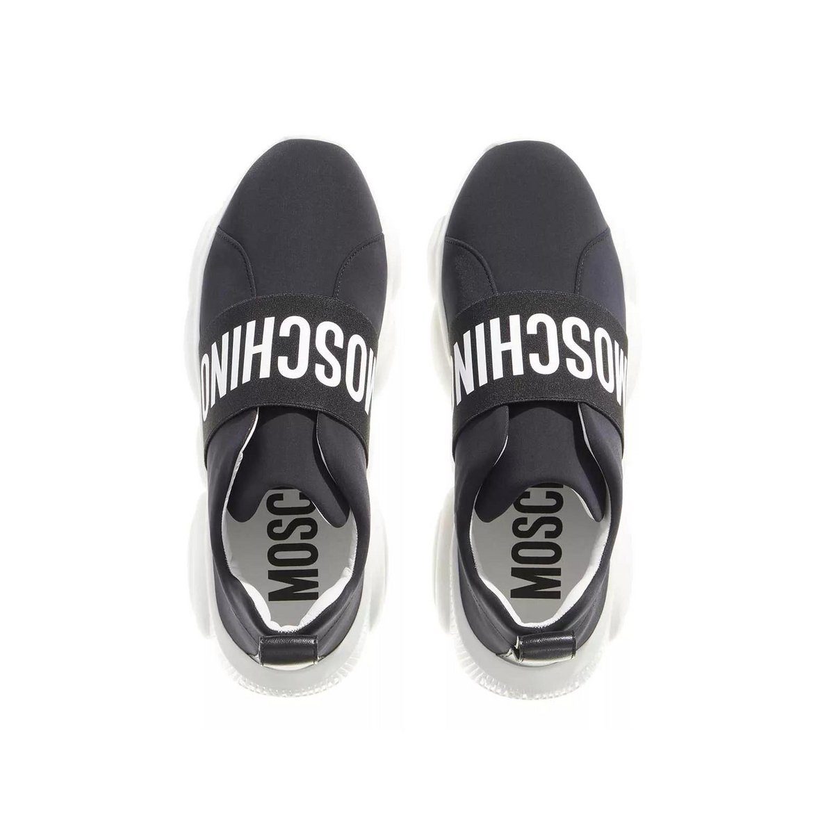 schwarz (1-tlg) Sneaker Moschino