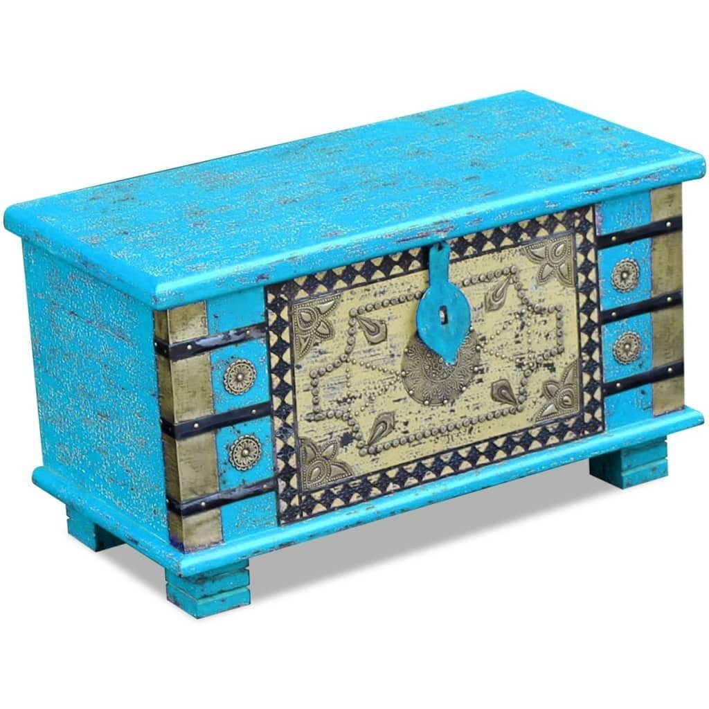 vidaXL Хранилищаsbox Хранилищаstruhe Blau holz 80x40x45 cm (1 St)