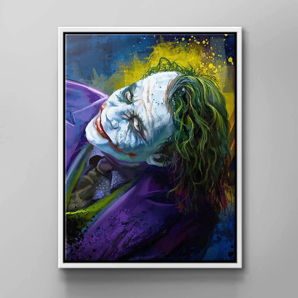 Joker Rahmen von Wandbild Leinwandbild, DOTCOMCANVAS® ohne