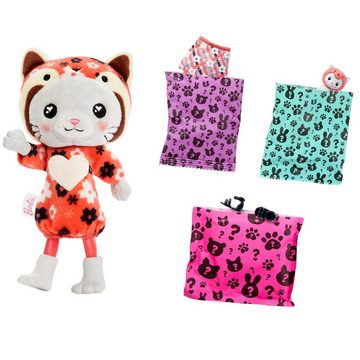 Sarcia.eu Anziehpuppe Barbie Cutie Reveal - Chelsea die Panda-Katzenpuppe, Haustier