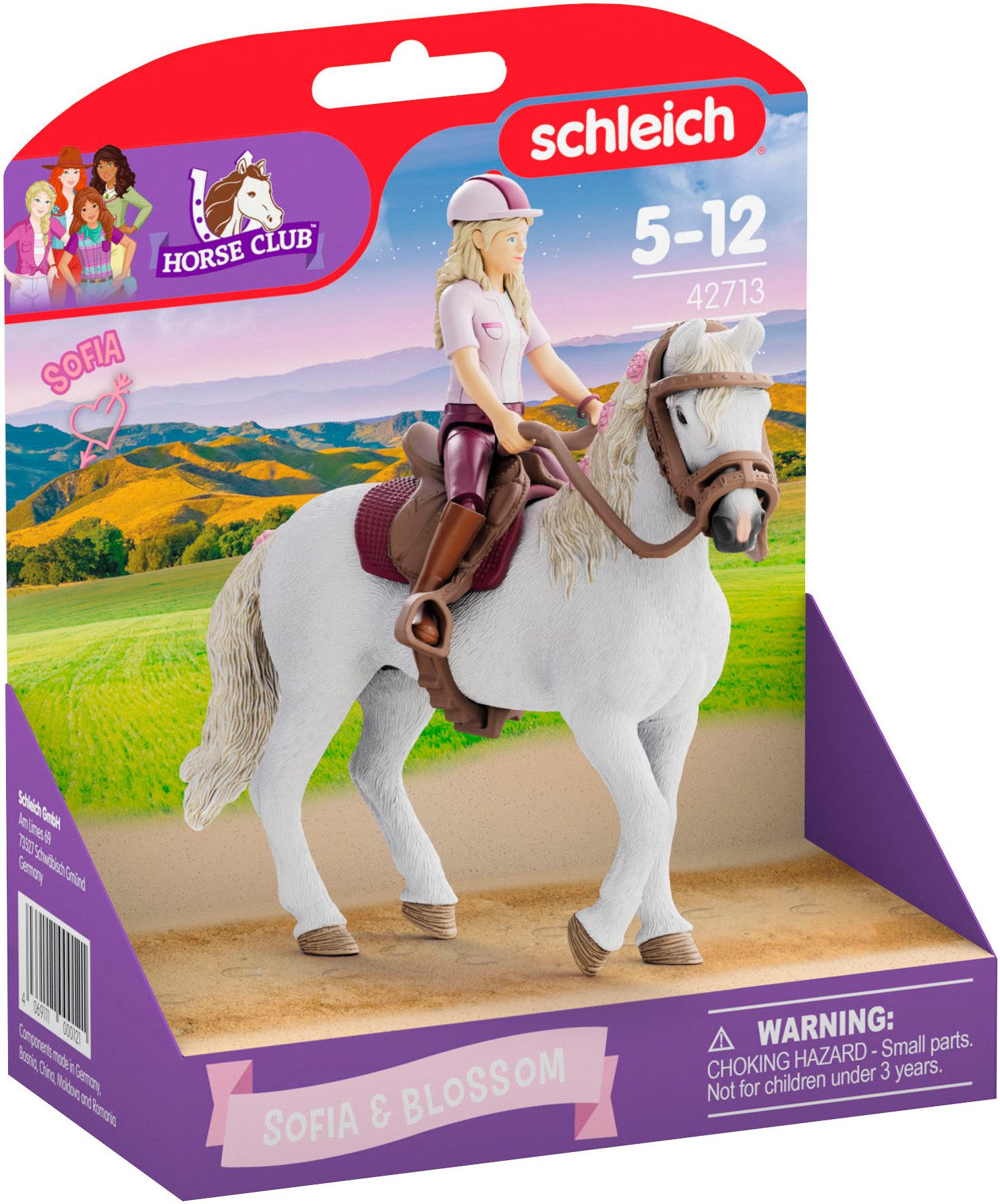 Schleich® Spielfigur HORSE CLUB, Sofia & Blossom (42713), Made in Europe