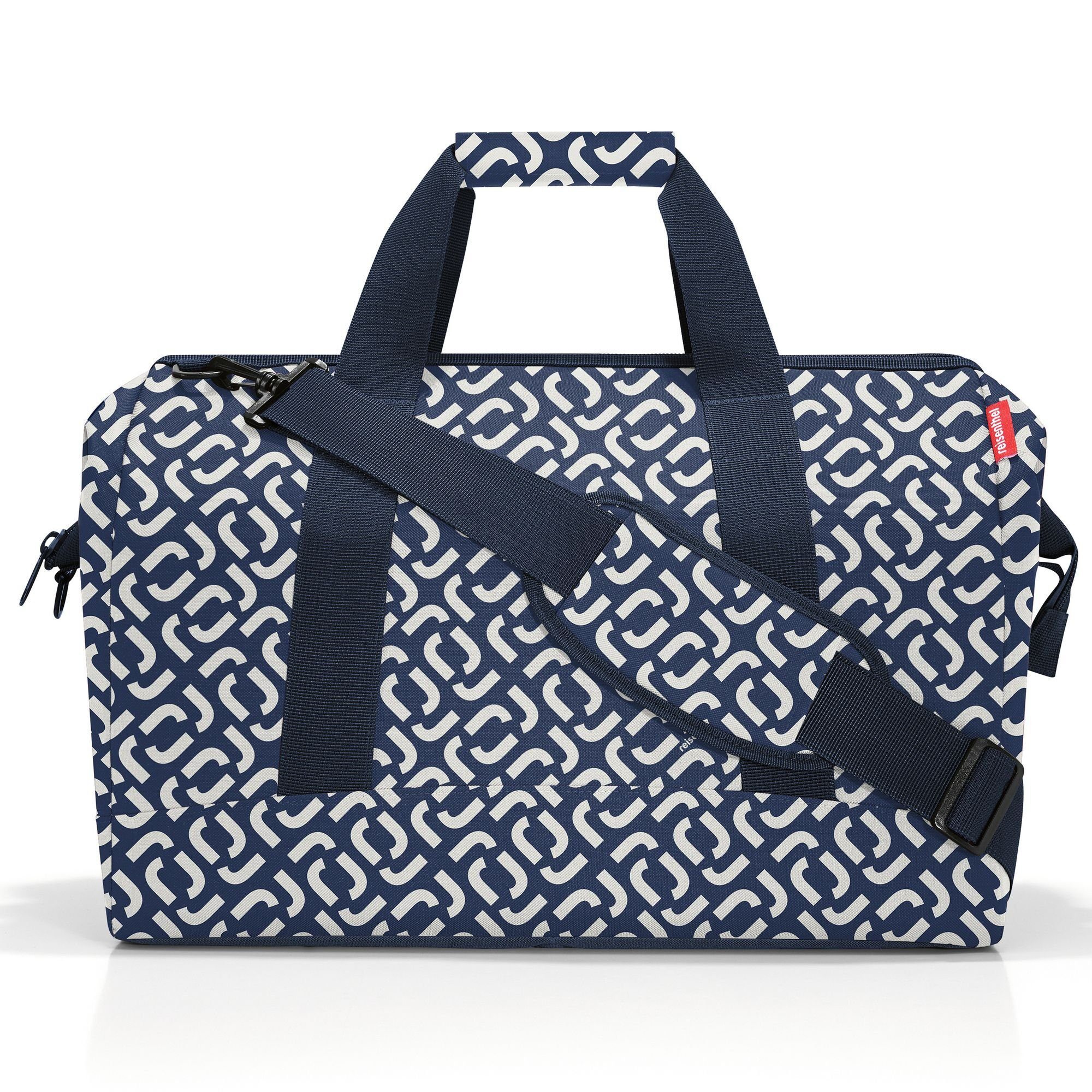 Travelling, Weekender signature navy Polyester REISENTHEL®