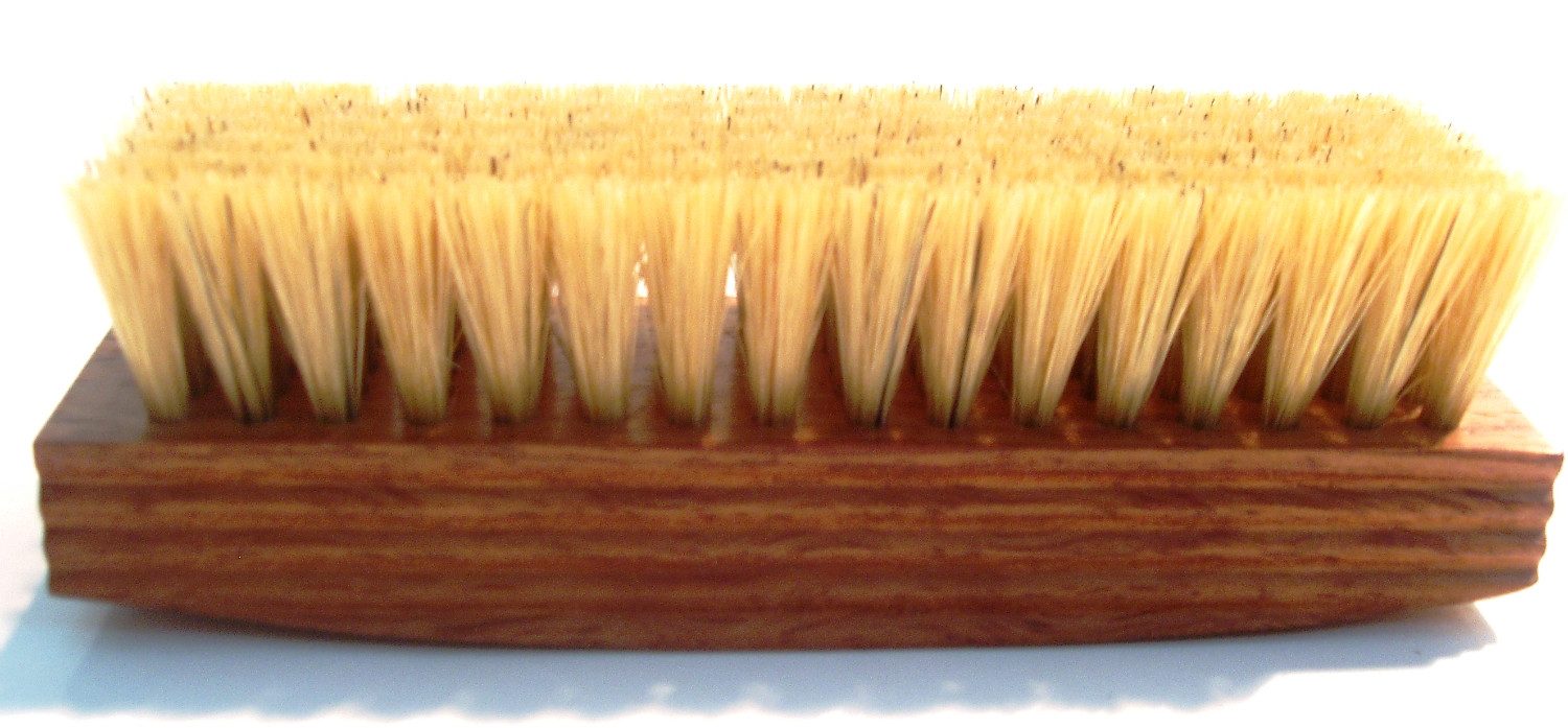 Saphir Schuhputzbürste SAPHIR LUXUS Glanzbürste aus Edelholz und Naturborsten