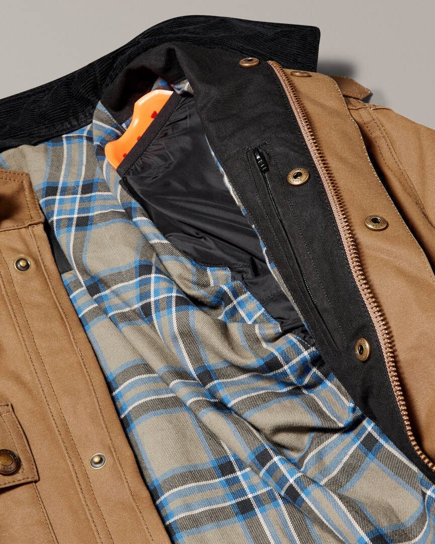 Belstaff Motorradjacke Brooklands Motorrad Wachsjacke