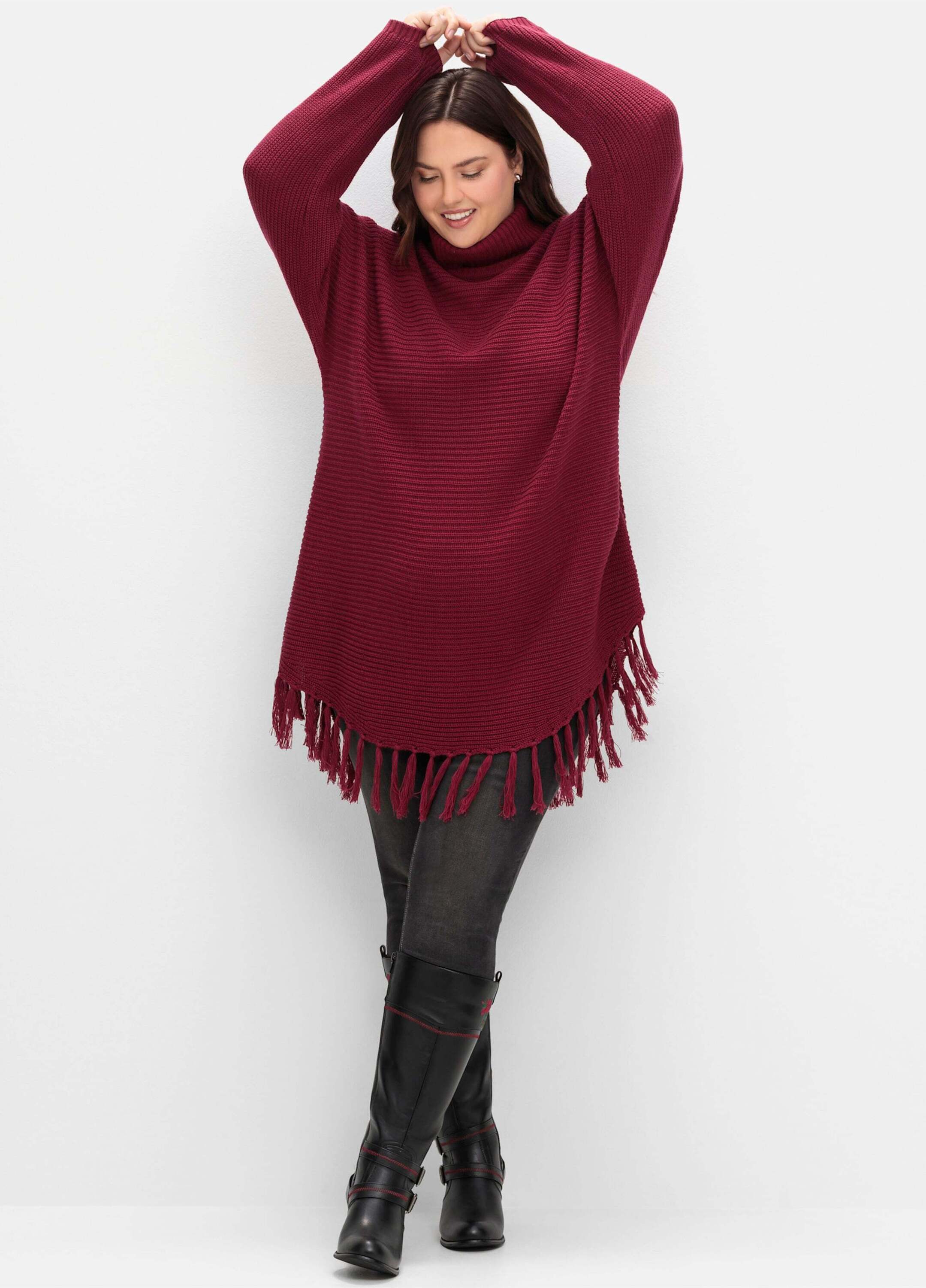 Strickpullover Strickpullover Langarm Querstrick