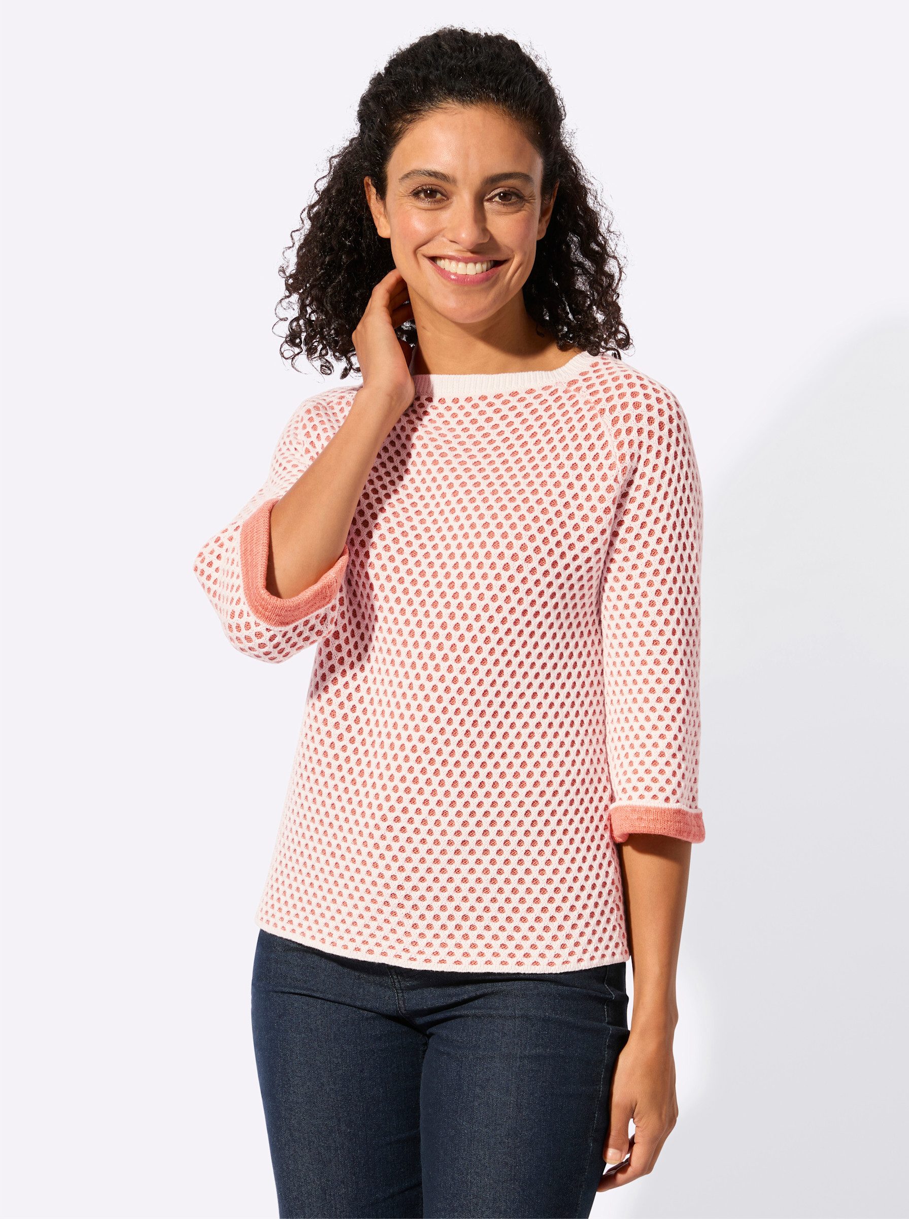 Witt Strickpullover Pullover 3/4-Arm
