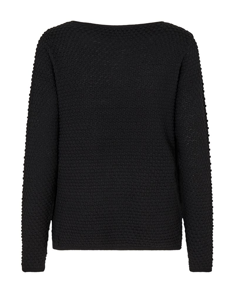 FREEQUENT Strickpullover FQDODO-PU-DOTTIE mit Strick-Knoten-Details