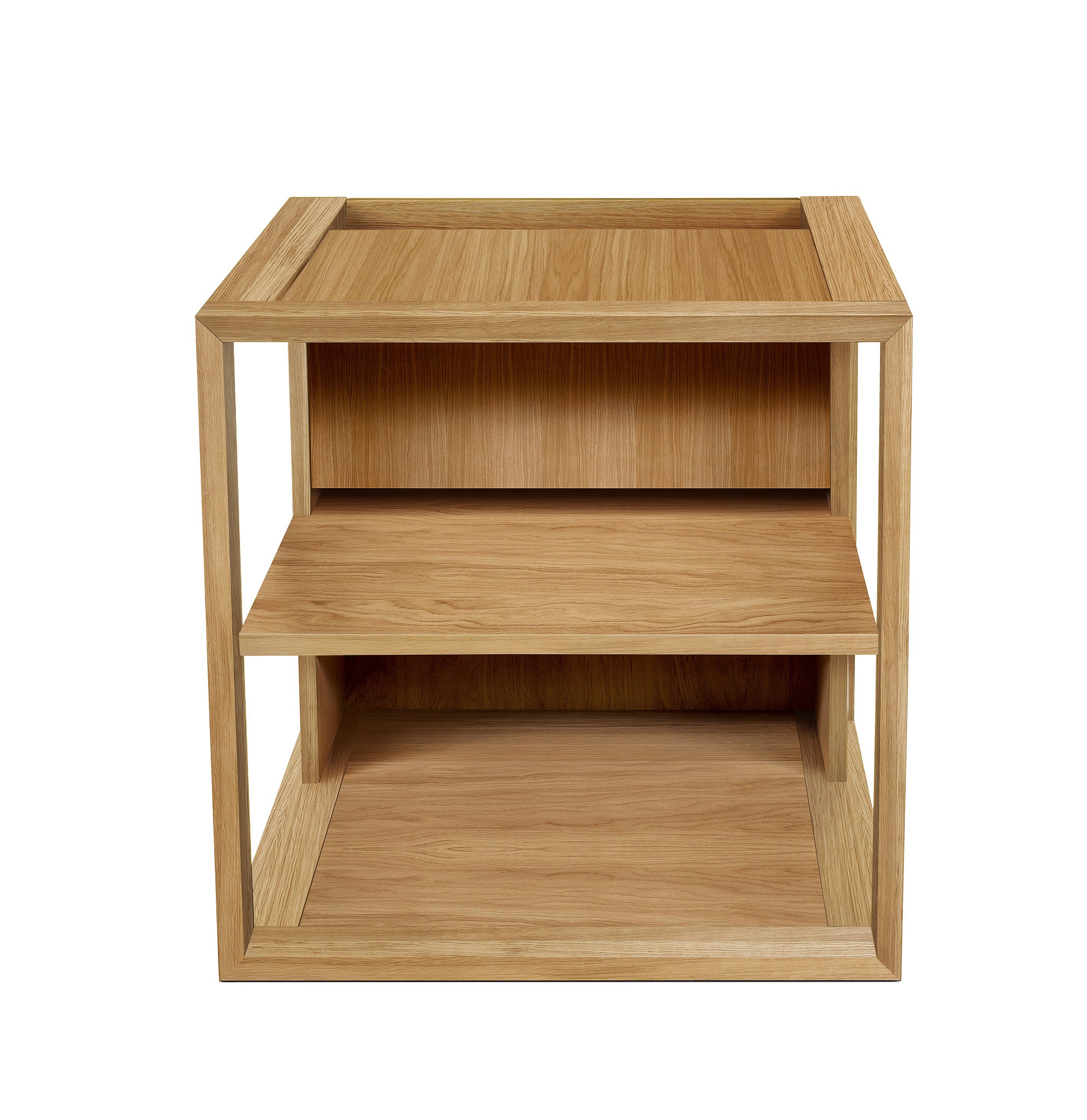 Woodman Couchtisch Cube, Holzfurnier aus Eiche, FSC®-zertifiziert