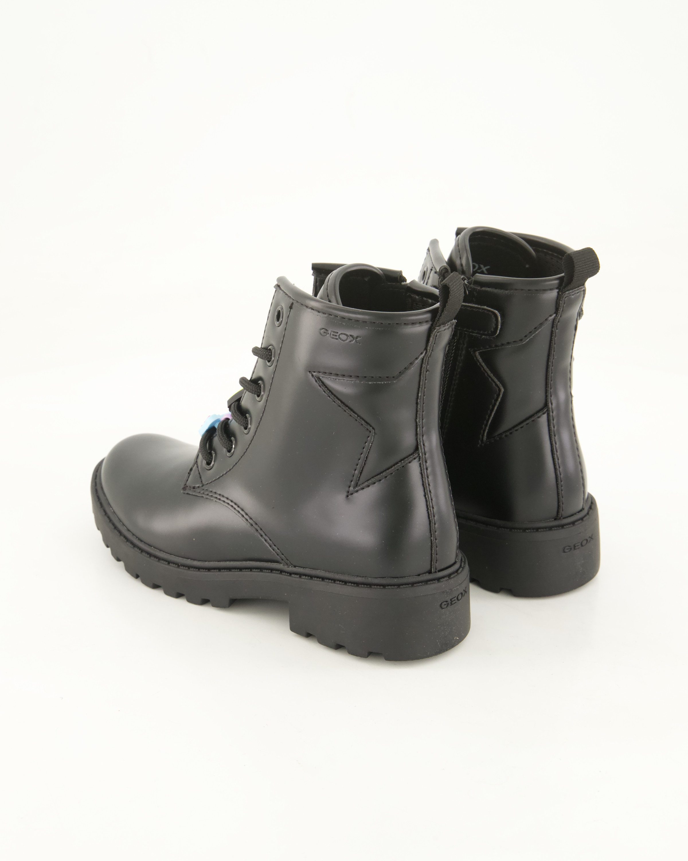 Geox J Casey Girl Schnürstiefel Obermaterial: Sonstiges Material