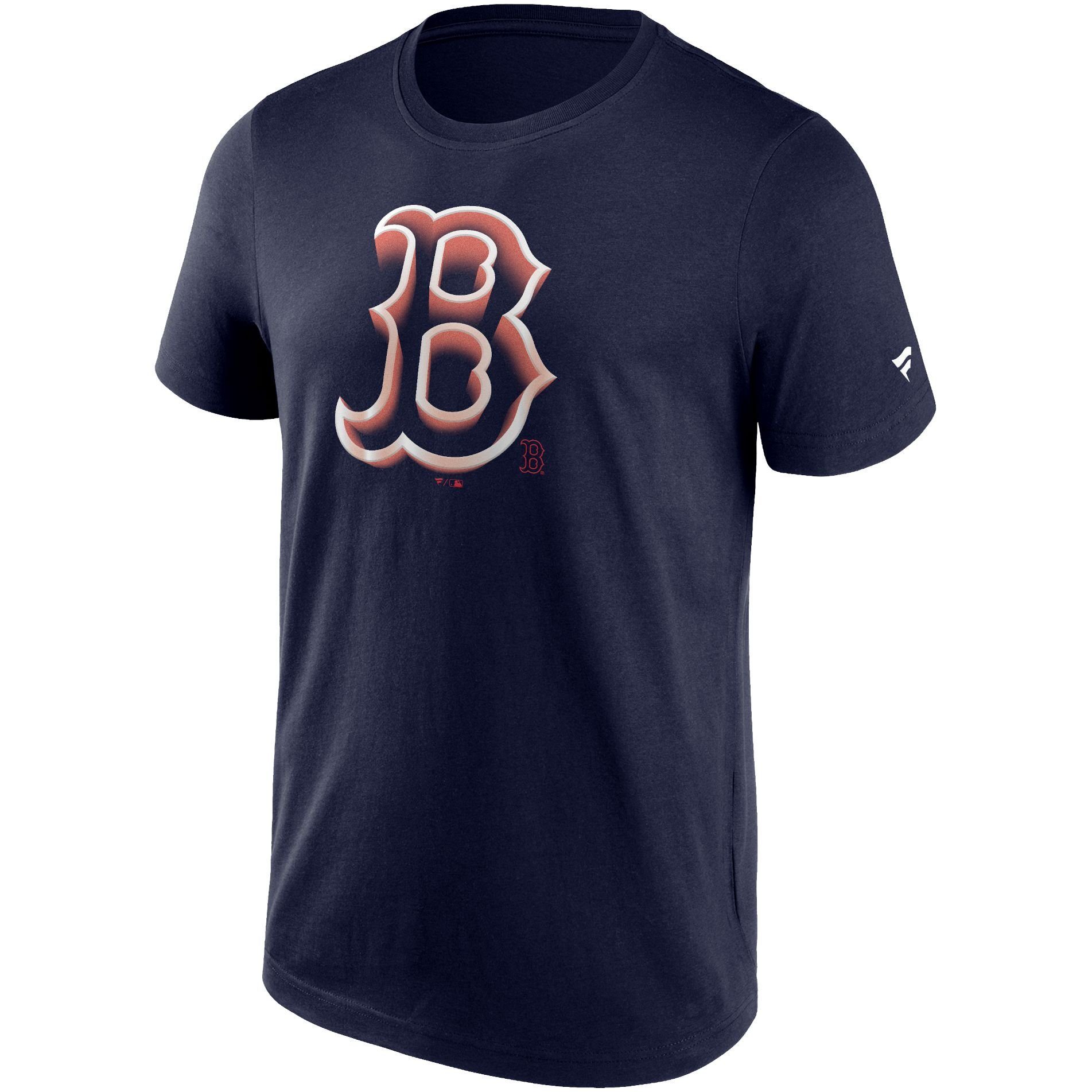 LOGO Sox Fanatics Teams CHROME Print-Shirt NFL Boston MLB Red NHL