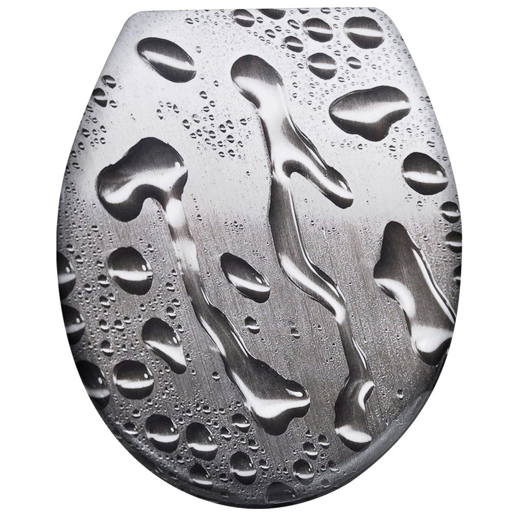 FIVMEN WC-Sitz Toilettendeckel Absenkautomatik Klobrille mit Softclose Toil günstig online kaufen