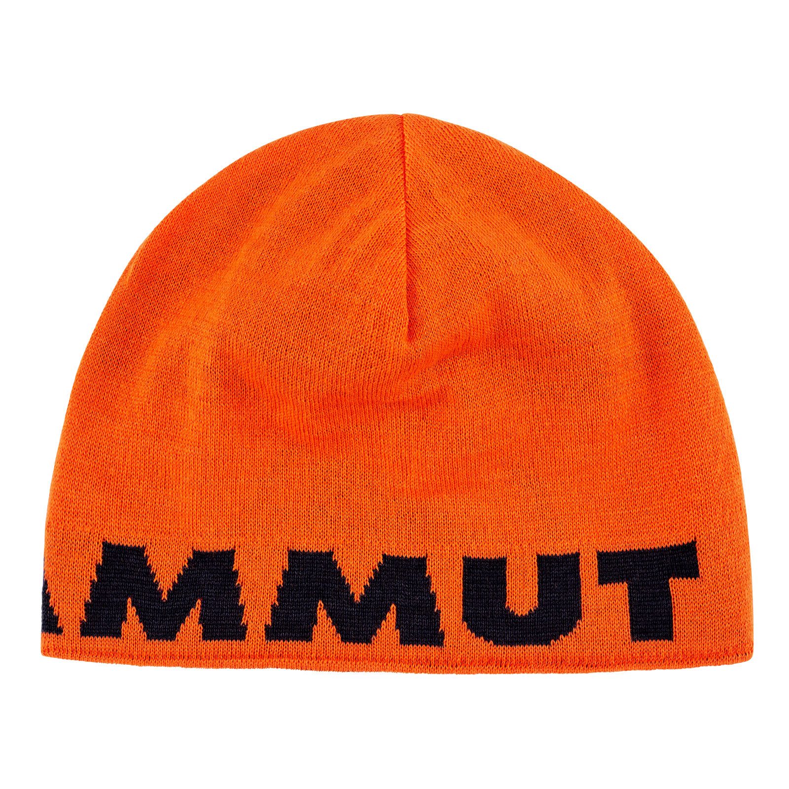 Mammut Strickmütze Mammut Logo Beanie mit Wendemöglichkeit