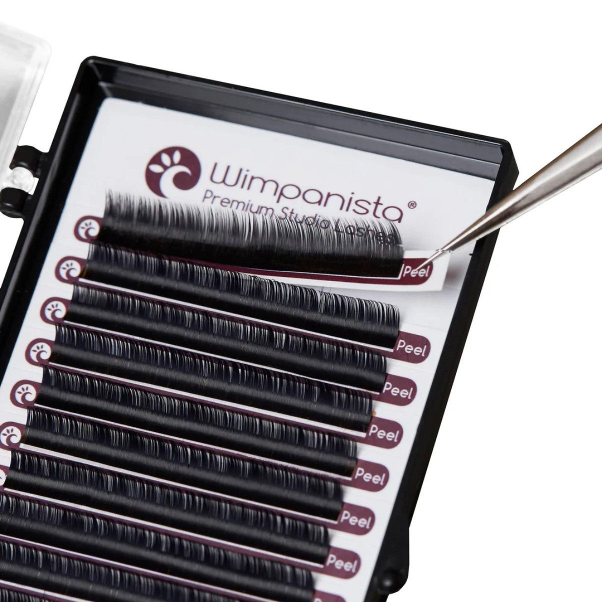Wimpanista Einzelwimpern Easy Fan Lashes D Curl 0.05 mm Mix 8-14 mm, 1 tlg., Für die Wimpernverlängerung