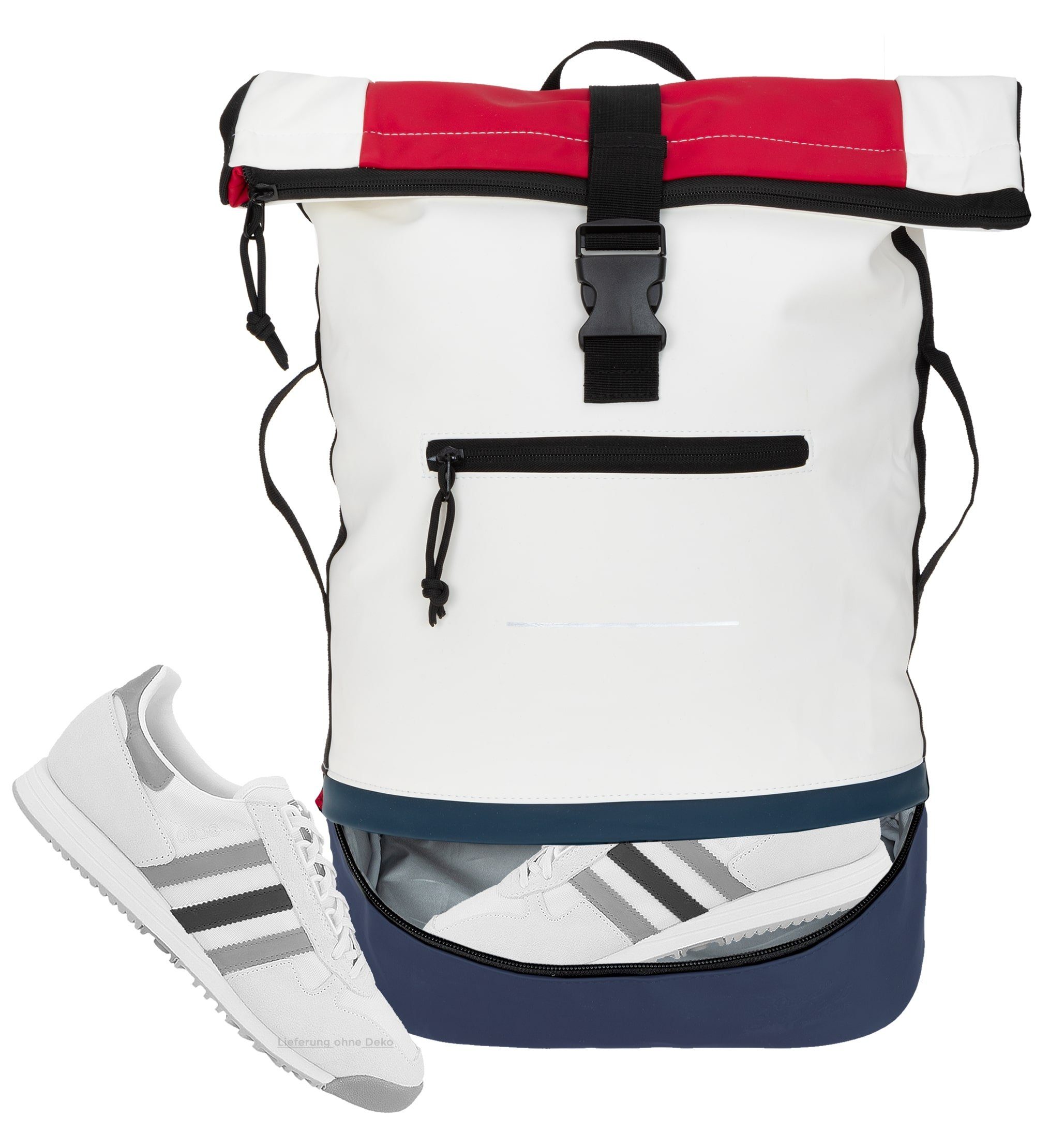 ELEPHANT Freizeitrucksack Time Bag aus Plane mit Bodenfach, Rucksack Laptop günstig online kaufen