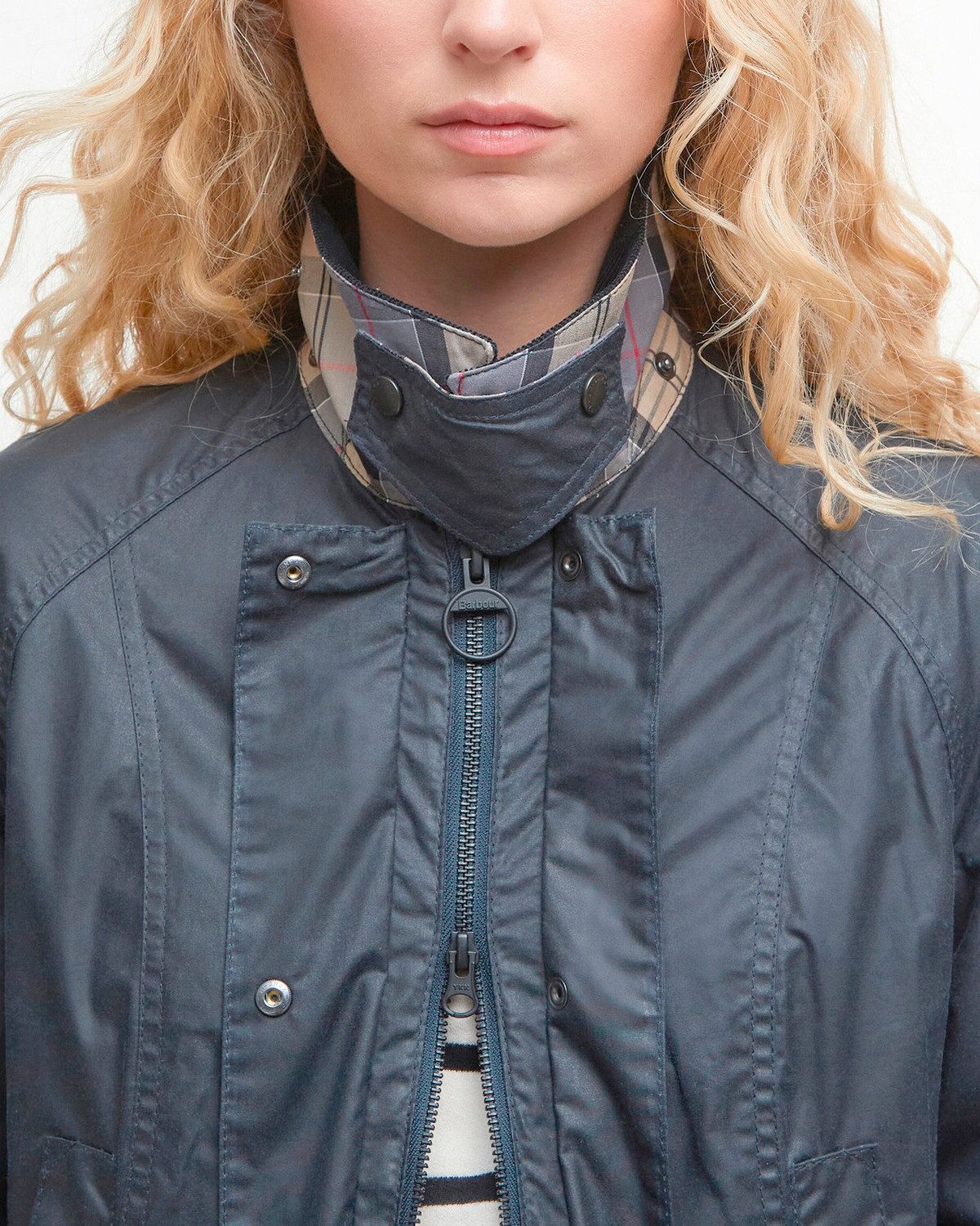 Barbour Langjacke Lightweight Wachsjacke Beadnell