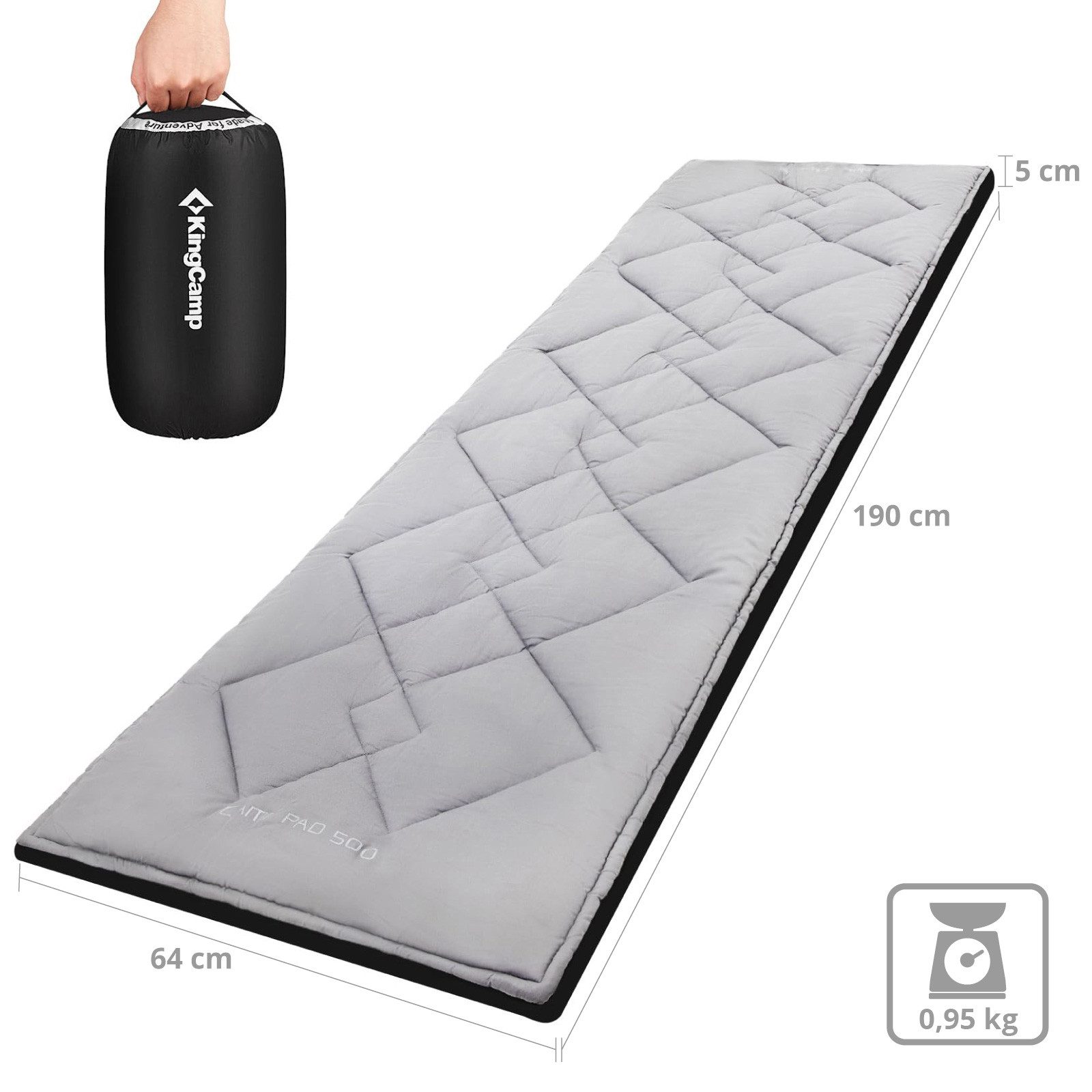 KingCamp Feldbett Feldbettauflage Camp Pad Deluxe günstig online kaufen