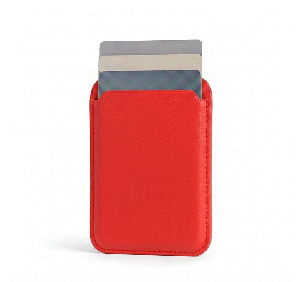 Futurea Smartphone-Hülle MagSafe Kunstleder Wallet Kartenetui für Apple iPhone 17 bis 12, magnetisch für Apple iPhone 17,16,15 Pro Max