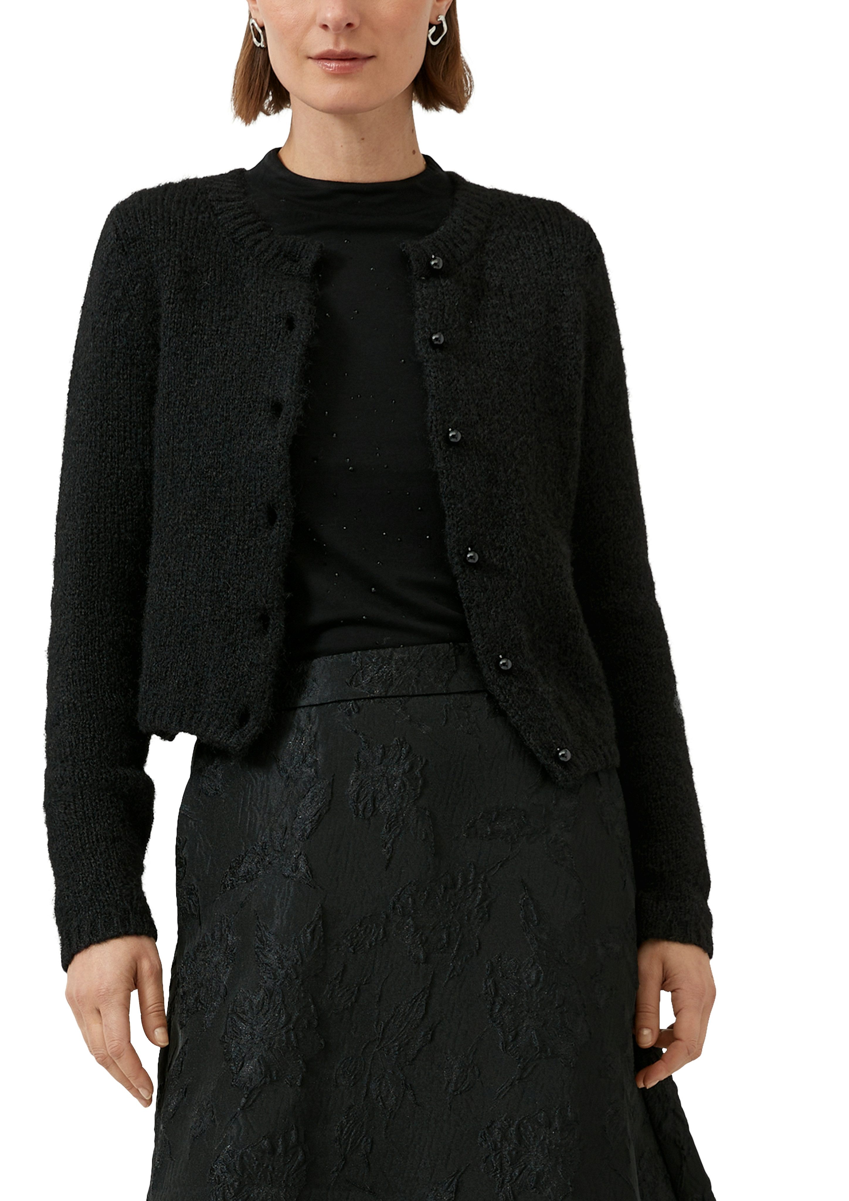 s.Oliver BLACK LABEL Strickjacke günstig online kaufen