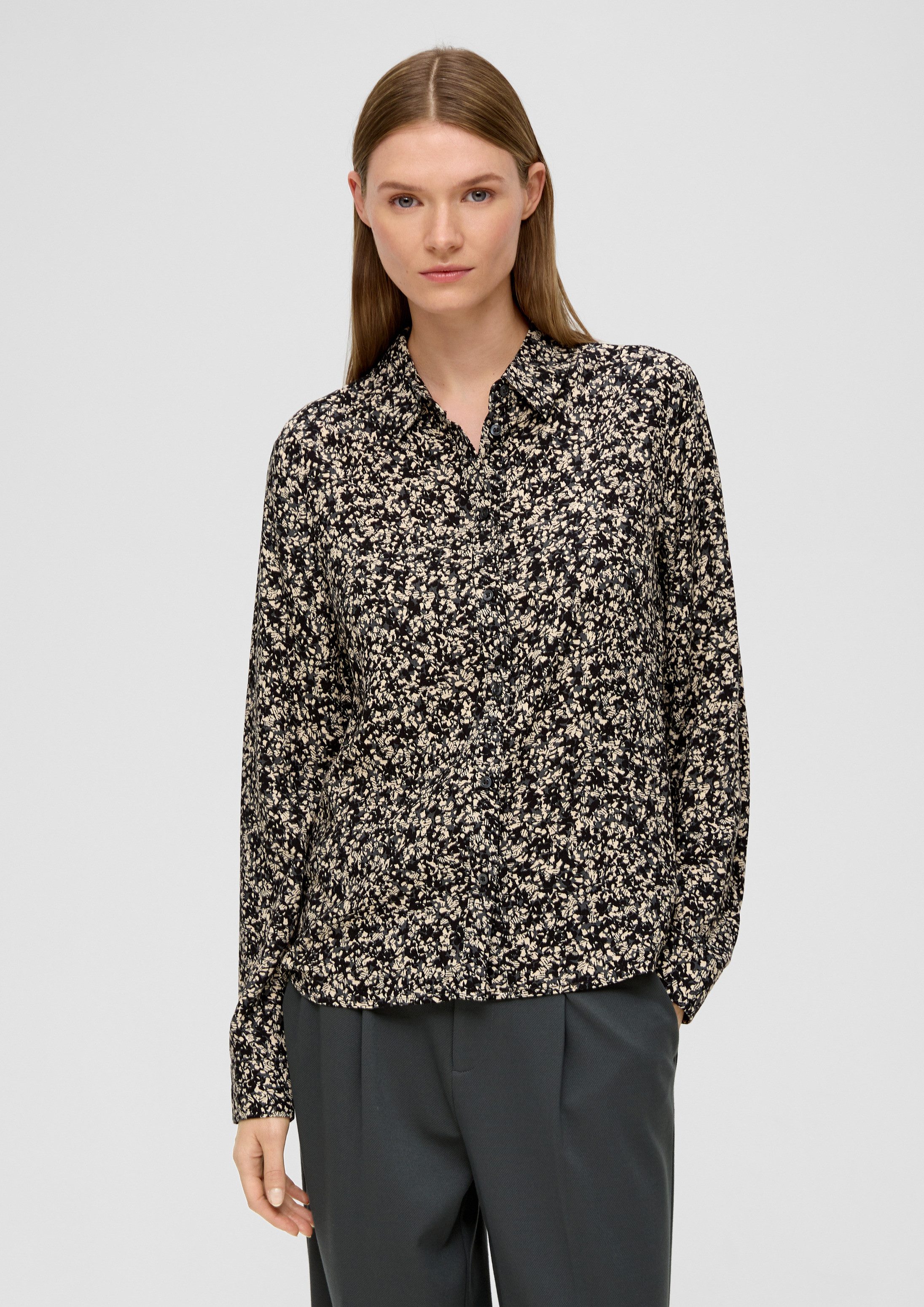 Langarmbluse Bluse