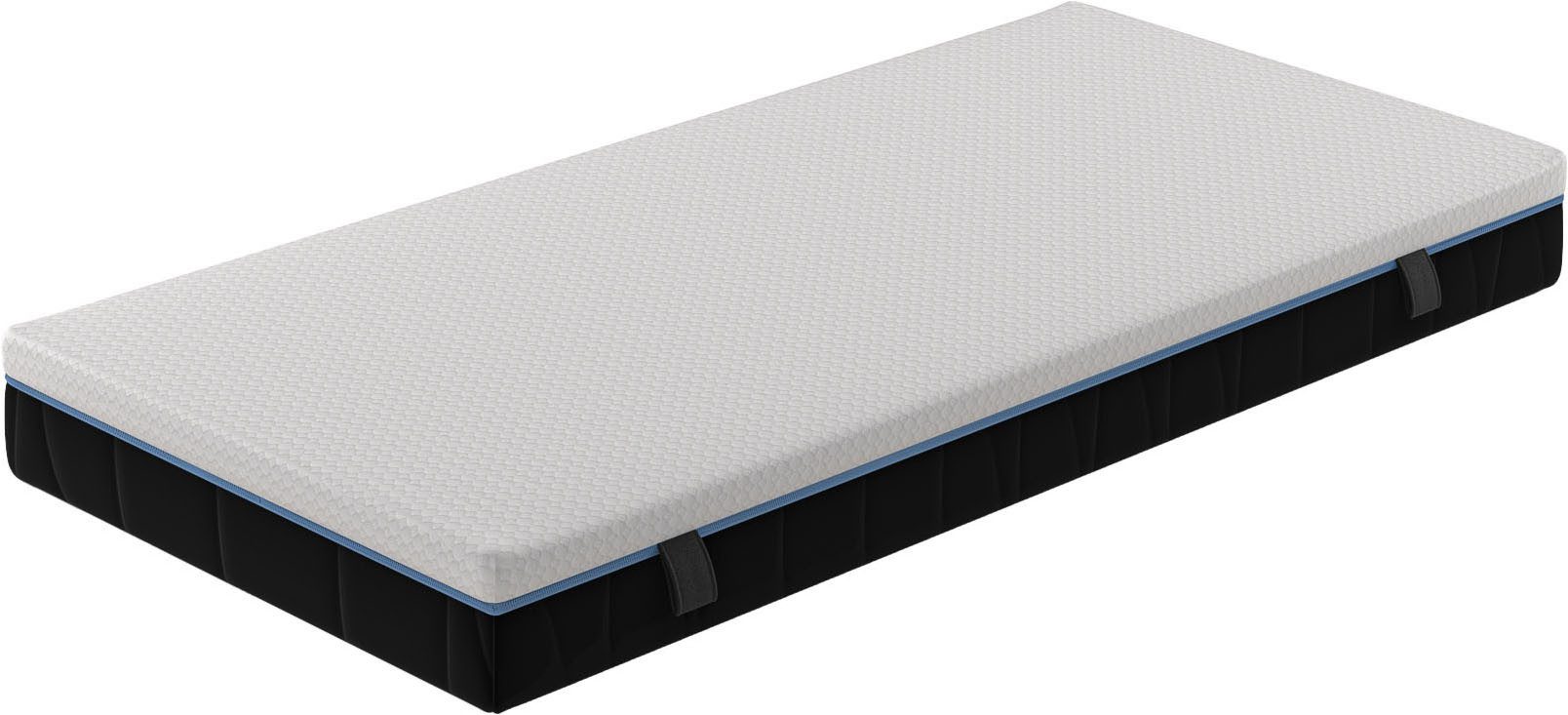Kaltschaummatratze Royal Visco, Hn8 Schlafsysteme, 25 cm hoch, Schulterkomfortzone und GelTouch-Auflage für optimale Körperanpassung