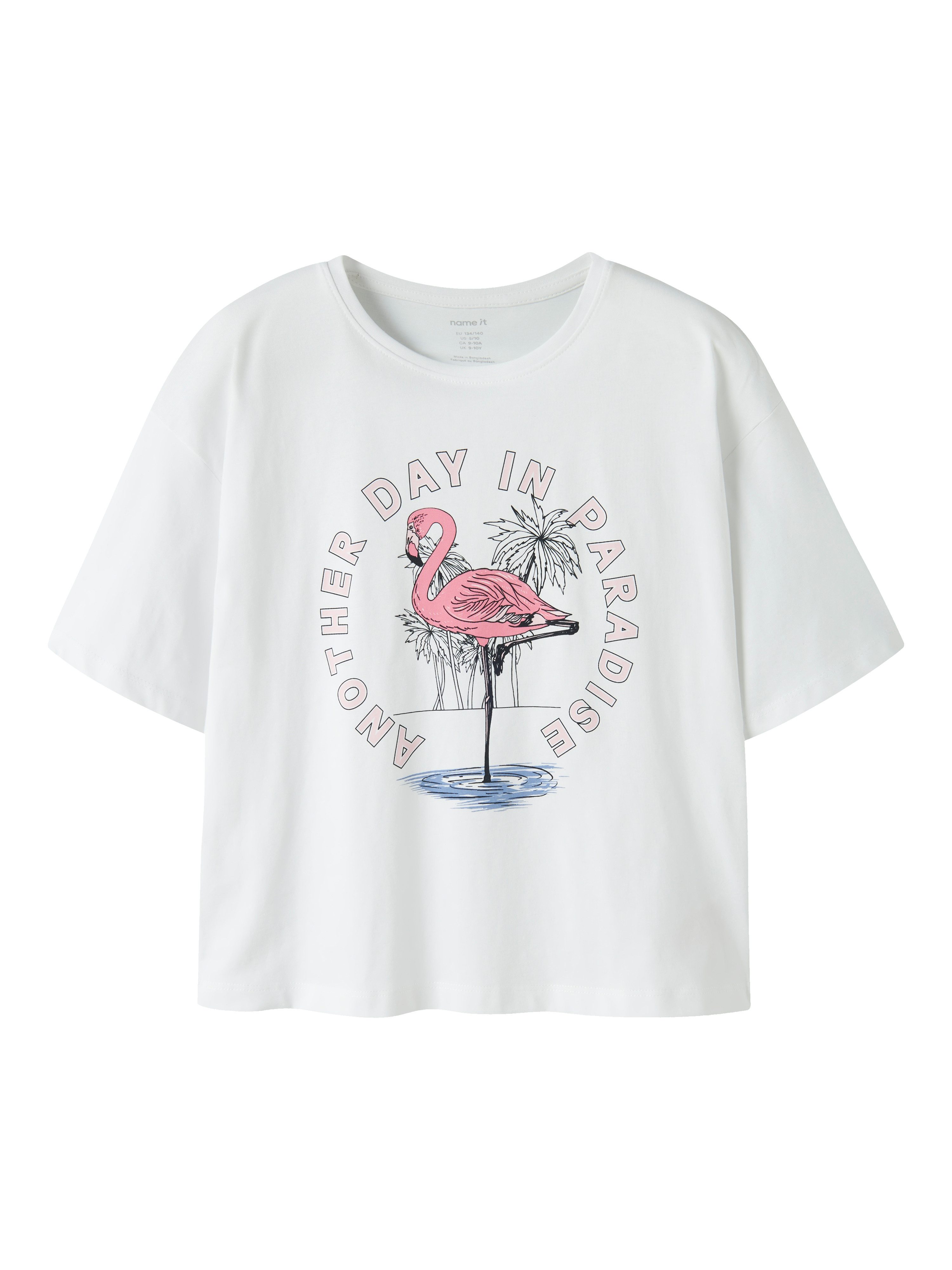 Name It T-Shirt NKFVEEN SS RLX TOP Baumwolle, locker geschnitten