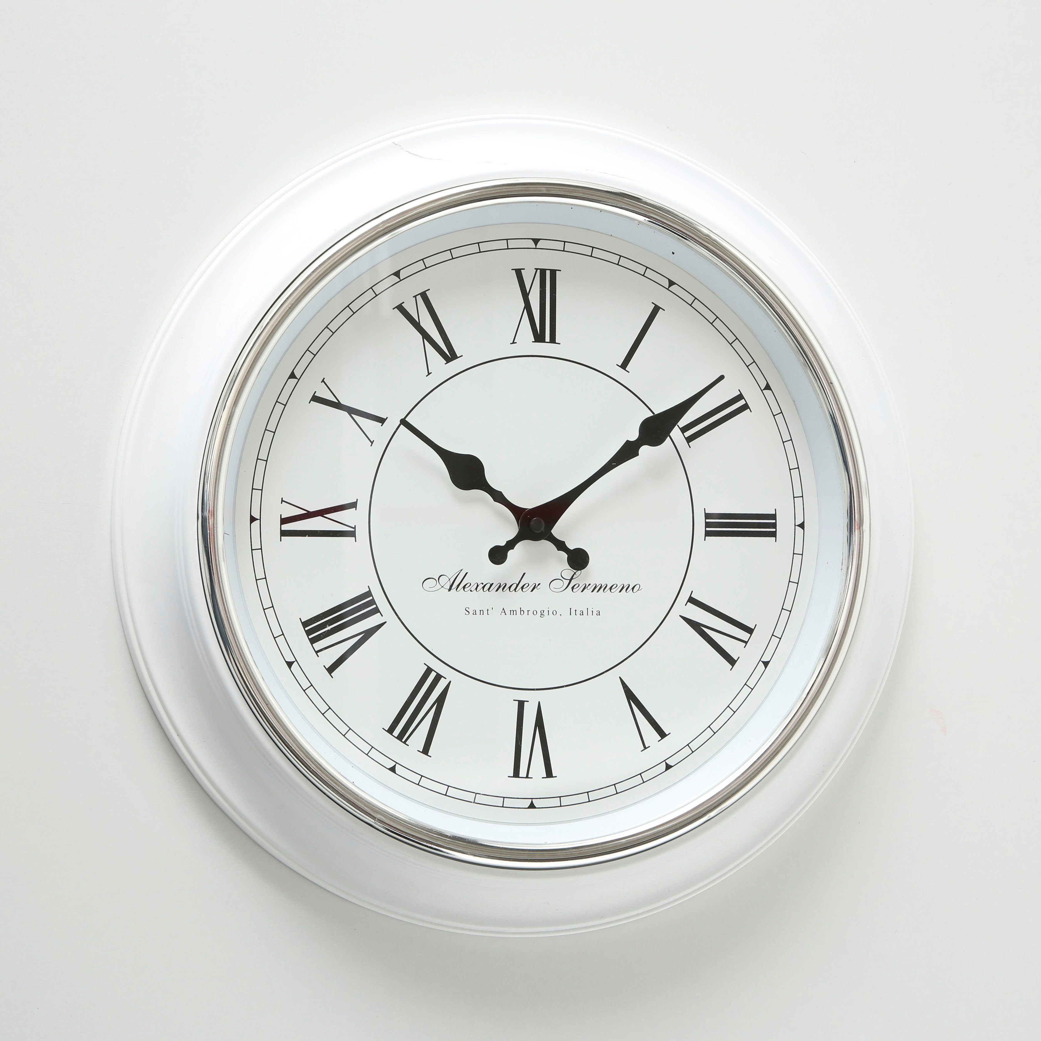 OTTO home Wanduhr Yella (rund, Ø 40 cm, römische Ziffern)