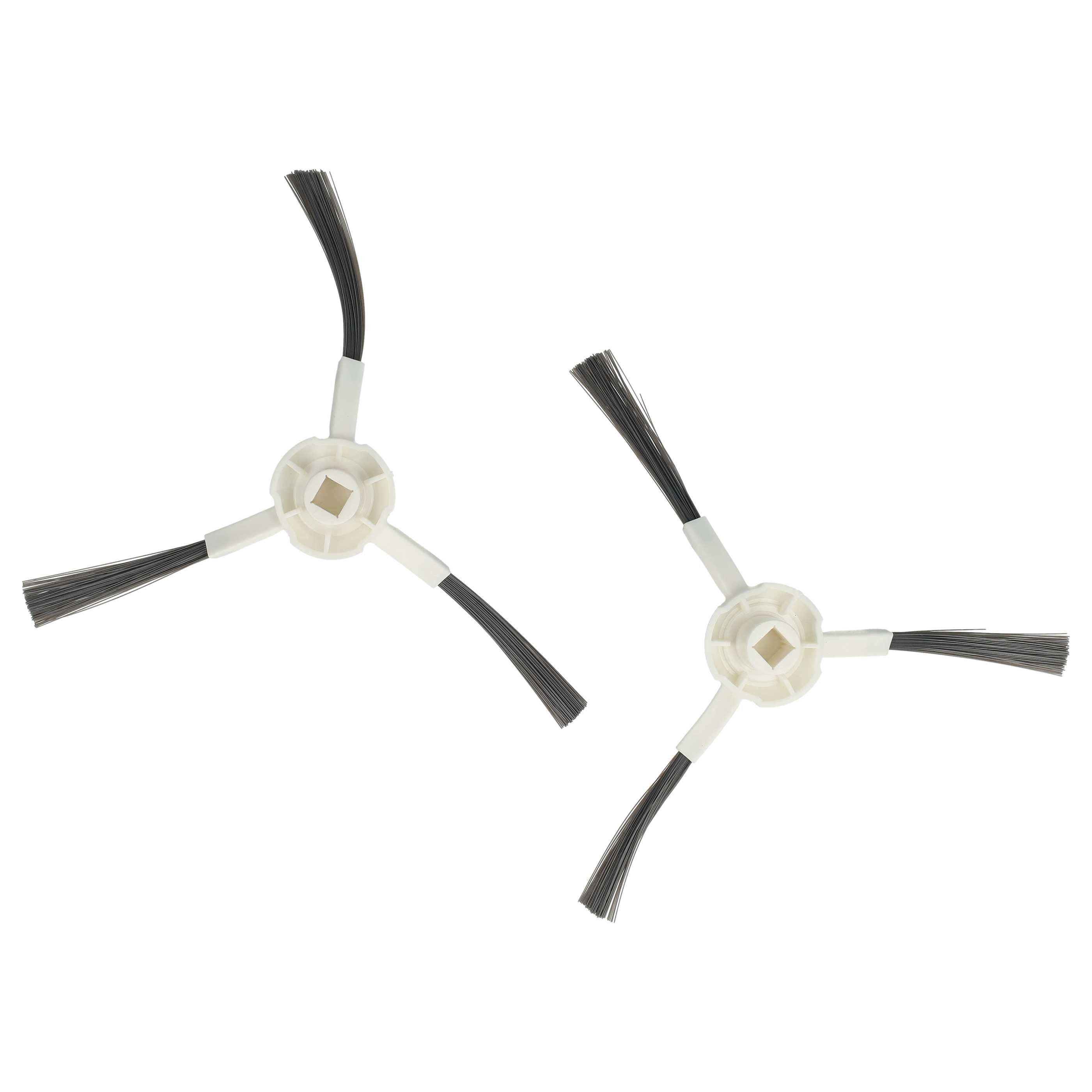 vhbw Bürste passend für Dreame L10, S10, X20, X10, W10S PRO, S20 Saugroboter, Zubehör für Dreame, (2-tlg)