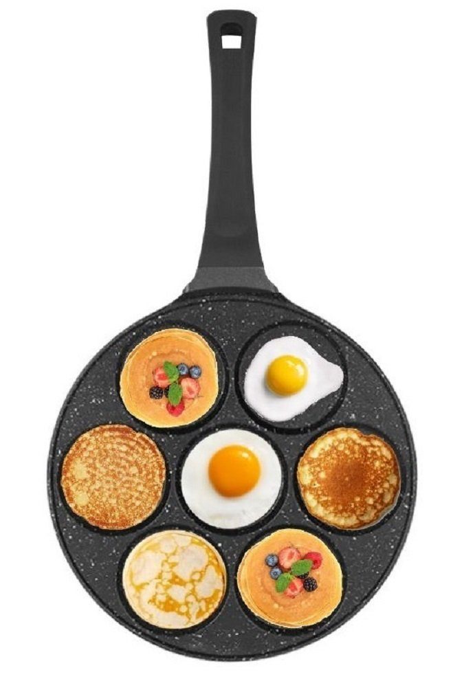 Crêpepfanne Pfannkuchen Spiegelei Pfanne Alu-Guss Ø26cm Induktion Cheffinger