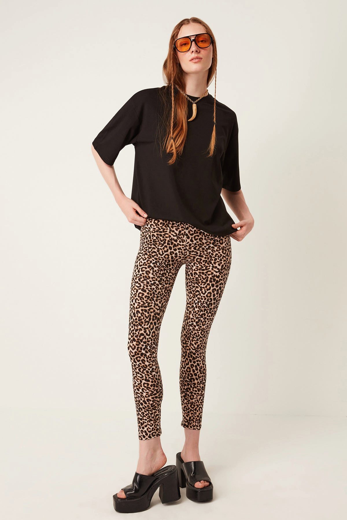 No Matter What Leggings Leggings mit Leopardenmuster – Bild 2 von 4