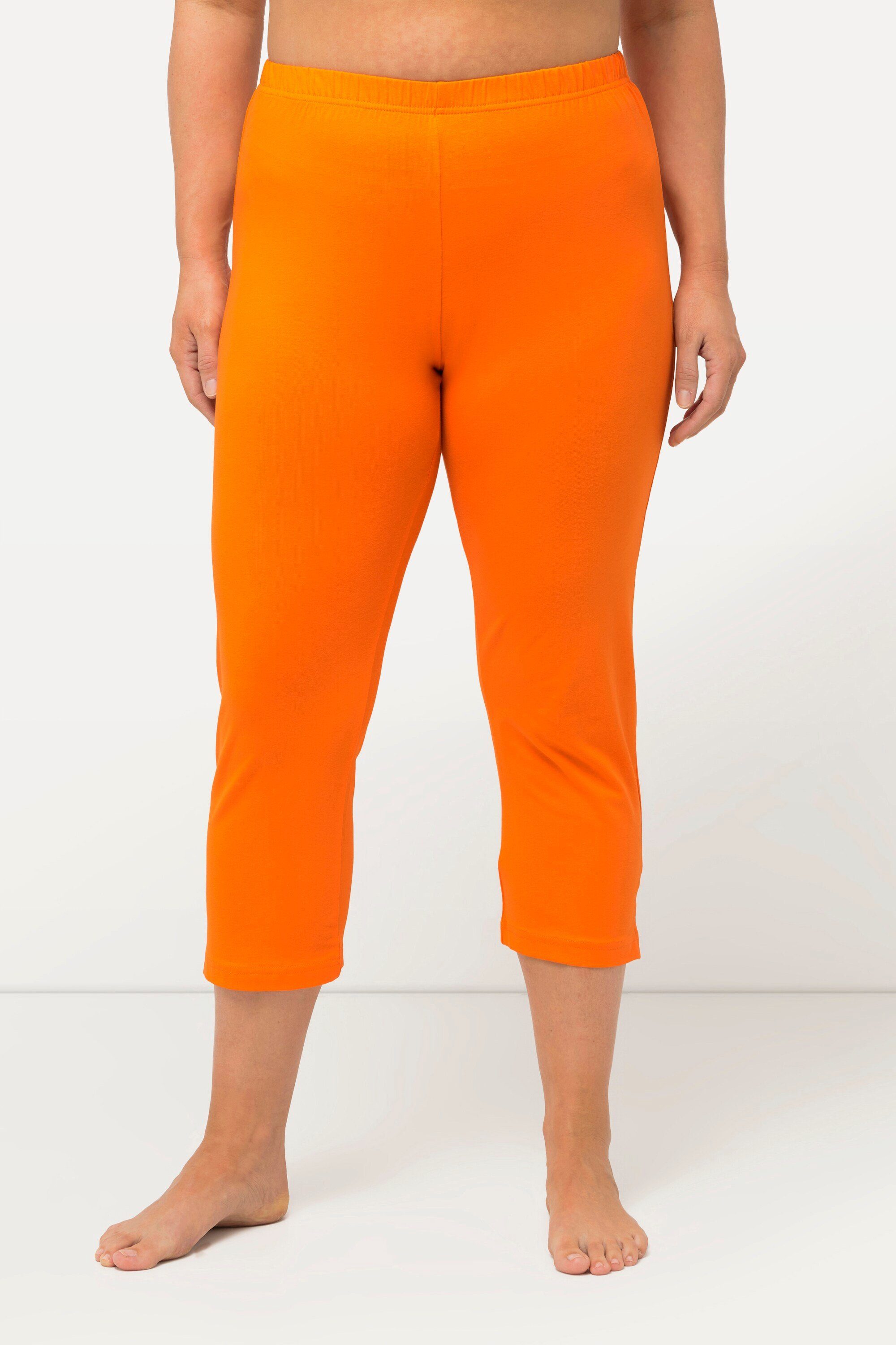 Ulla Popken Funktionshose Caprihose 7/8-Länge Elastikbund günstig online kaufen