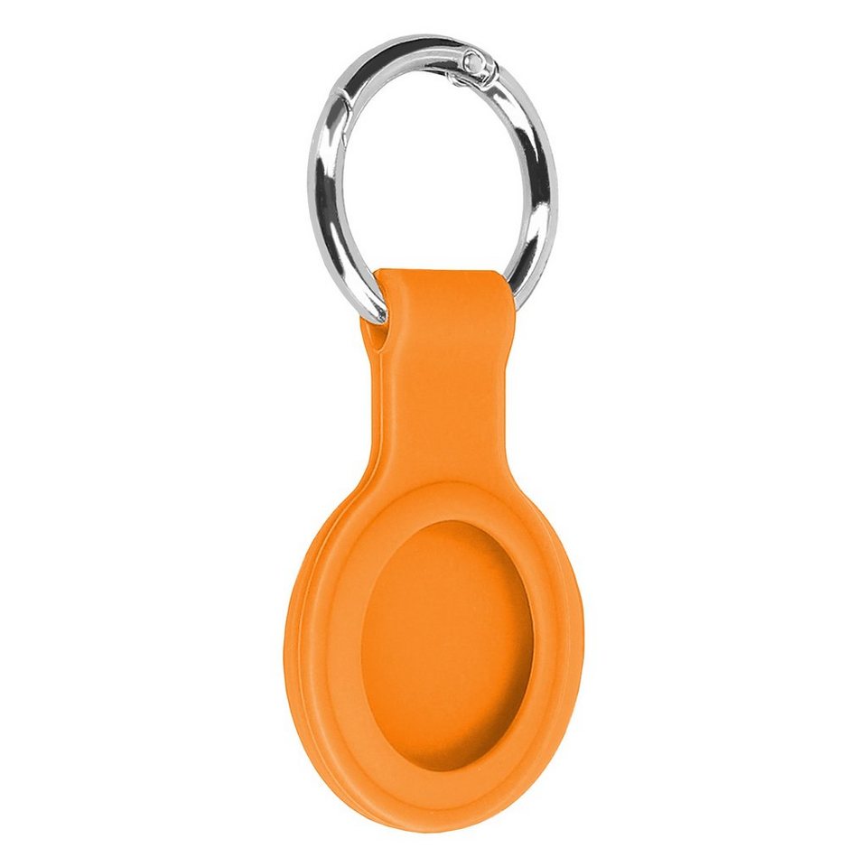 Cradys Schlüsselanhänger Schlüsselanhänger für AirTag aus Silikon