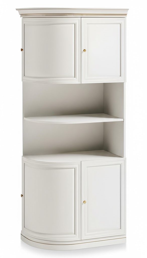 JVmoebel Eckschrank Großes Schranksystem Verona Elegante moderne Schrankwand SOFORT (Eckschrank) Made in Europa