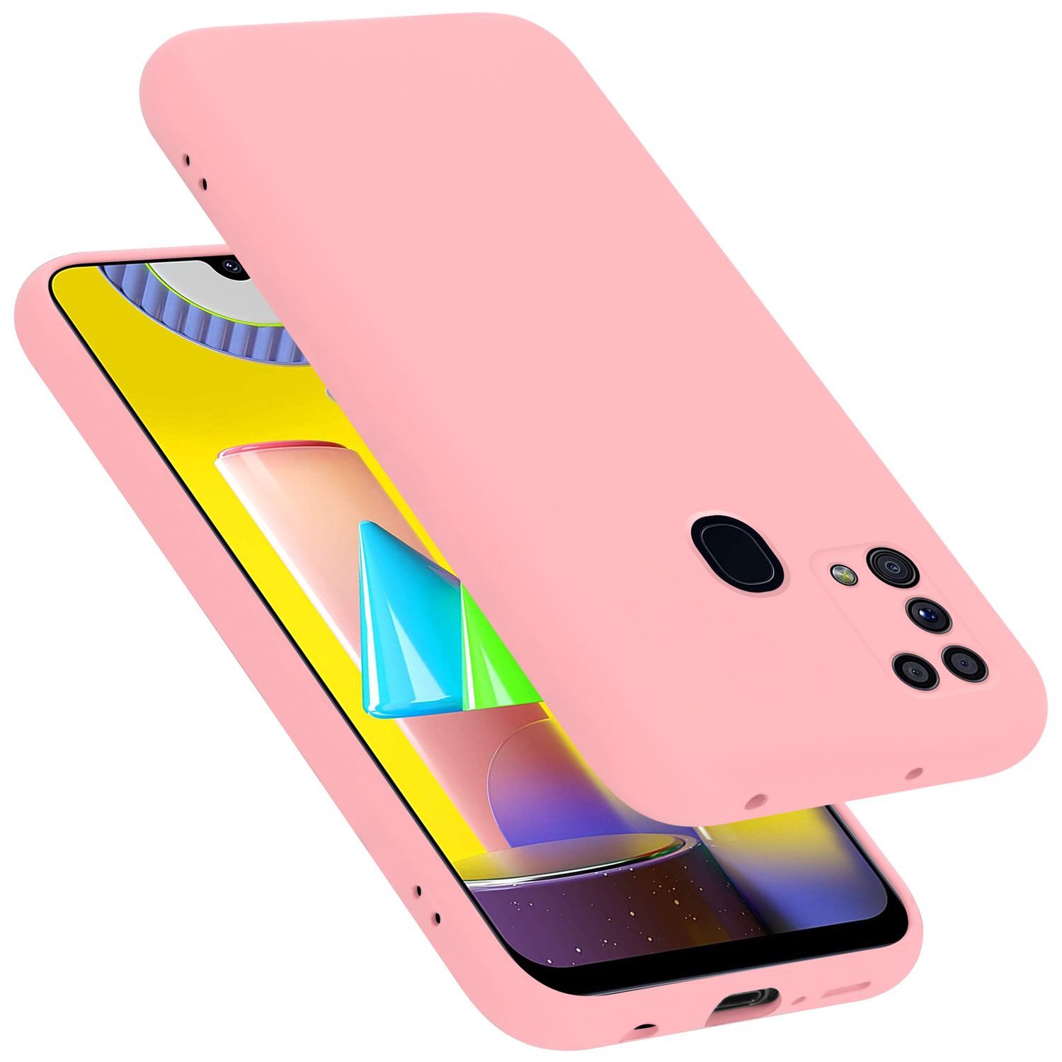 Cadorabo Handyhülle für Samsung Galaxy M31 Hülle Samsung Galaxy M31, Flexible Hülle TPU Silikon Schutzhülle Back Cover Case